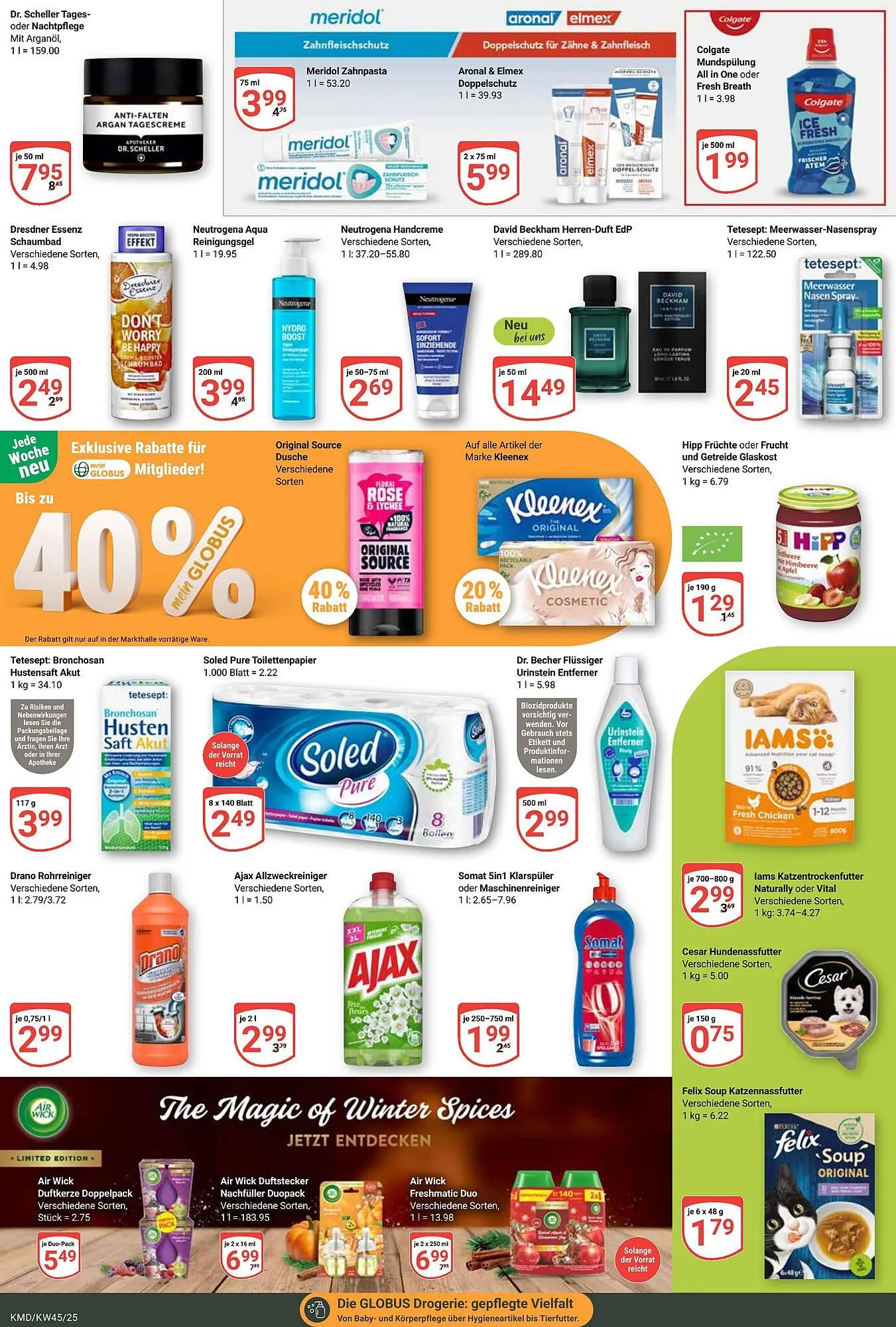 Globus Prospekt von 3. November bis 8. November 2025 - Prospekt seite 20