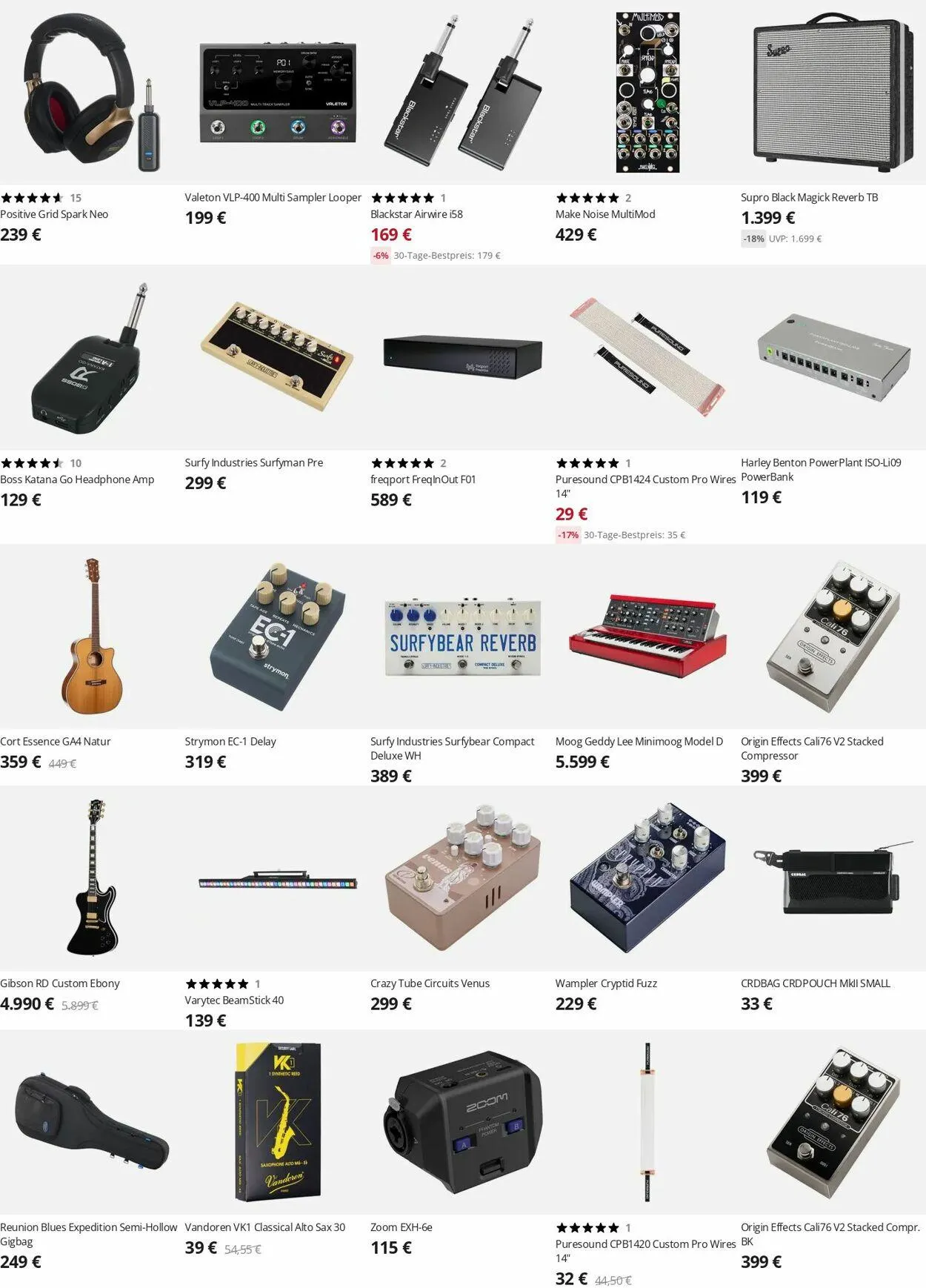 Thomann Aktueller Prospekt von 24. März bis 2. April 2025 - Prospekt seite 2