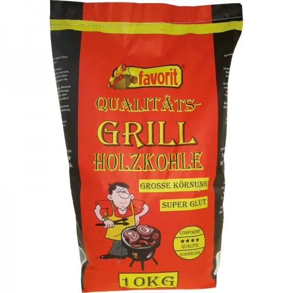 Favorit 1000 Grill-Holzkohle 10 kg