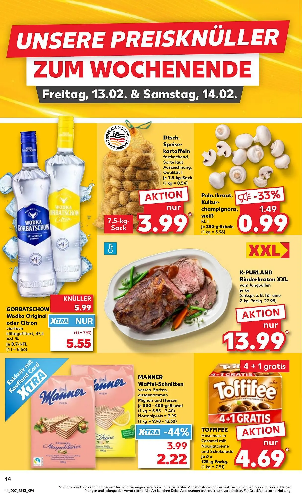Kaufland Prospekt von 12. Februar bis 18. Februar 2026 - Prospekt seite 14