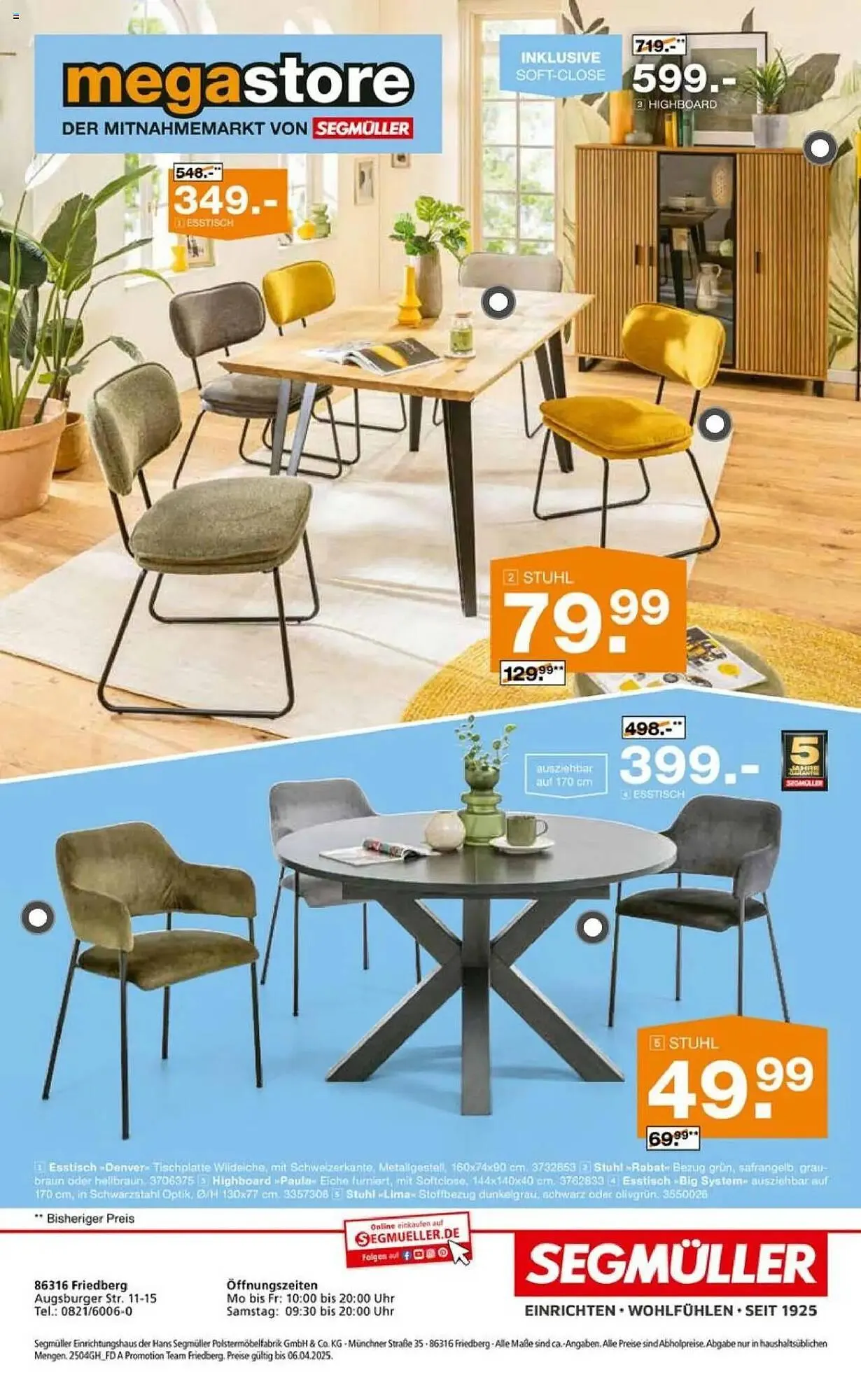 Segmüller Prospekt von 22. März bis 29. März 2025 - Prospekt seite 48