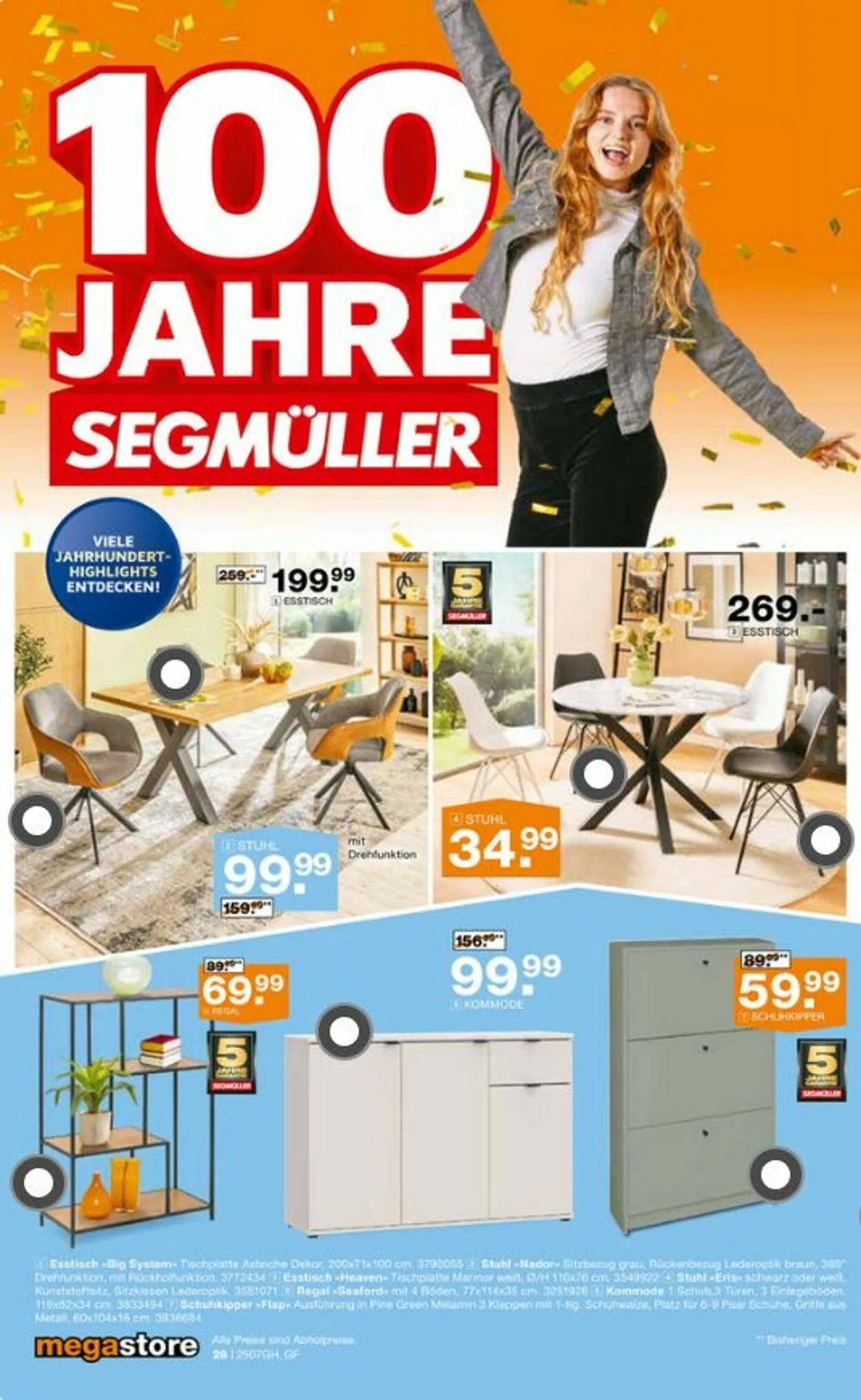 SEGMÜLLER von 19. Juli bis 2. August 2025 - Prospekt seite 50