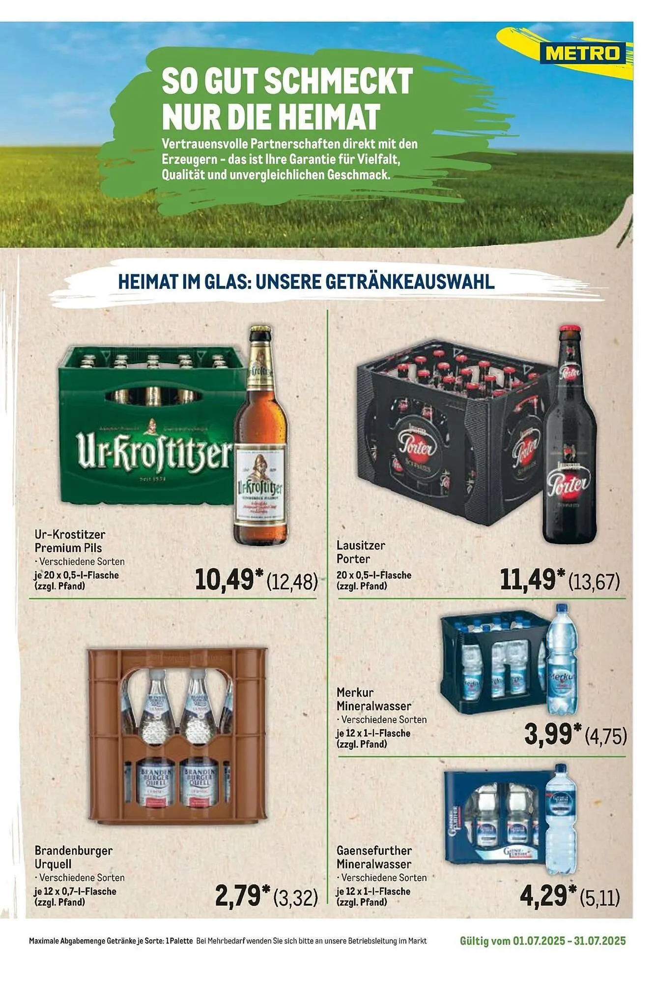 METRO Prospekt von 1. Juli bis 31. Juli 2025 - Prospekt seite 79