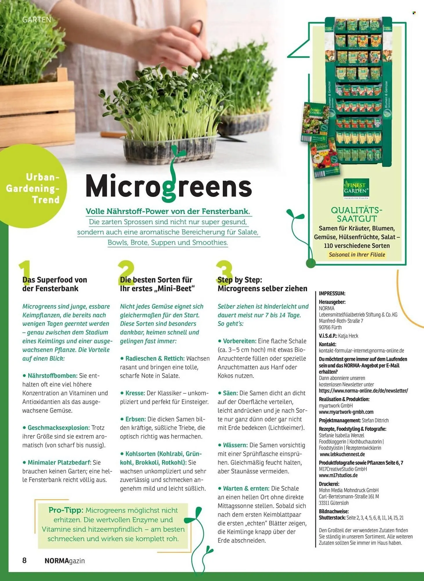 Norma Magazin von 1. März bis 30. April 2026 - Prospekt seite 8