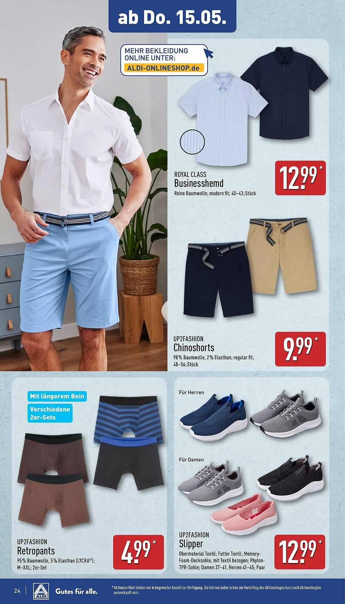 Aldi Nord Prospekt von 12. Mai bis 18. Mai 2025 - Prospekt seite 24
