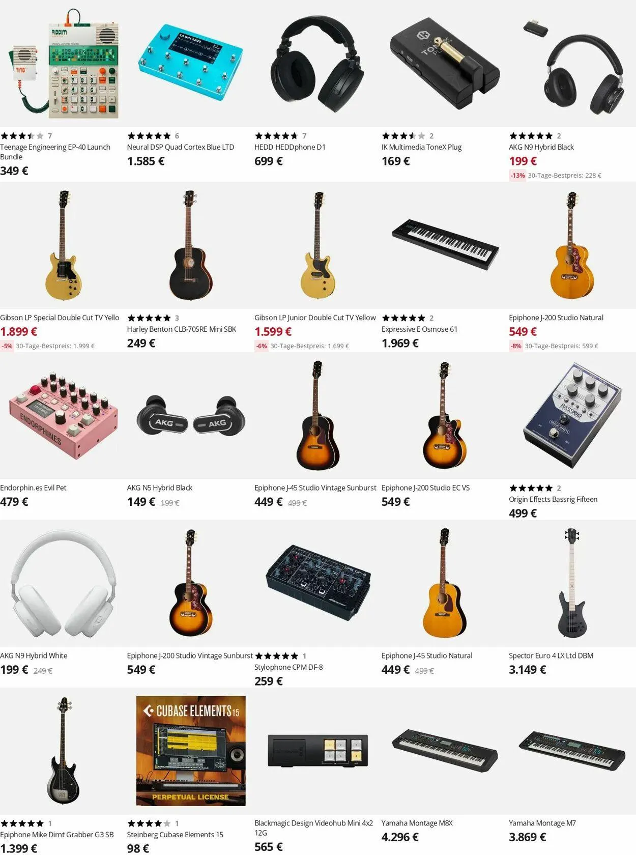 Thomann Aktueller Prospekt von 15. Dezember bis 24. Dezember 2025 - Prospekt seite 2