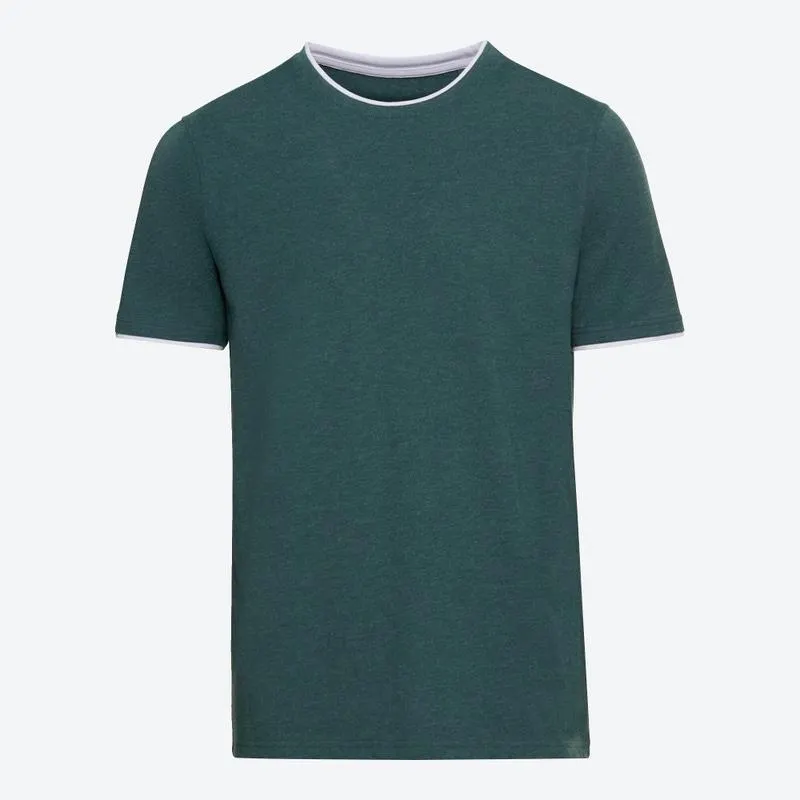 Herren-T-Shirt in Layer-Optik