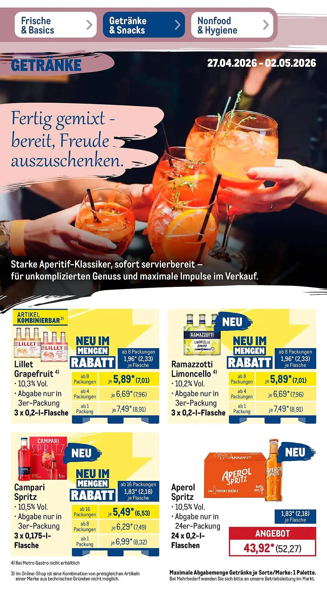 METRO Prospekt von 26. April bis 2. Mai 2026 - Prospekt seite 32