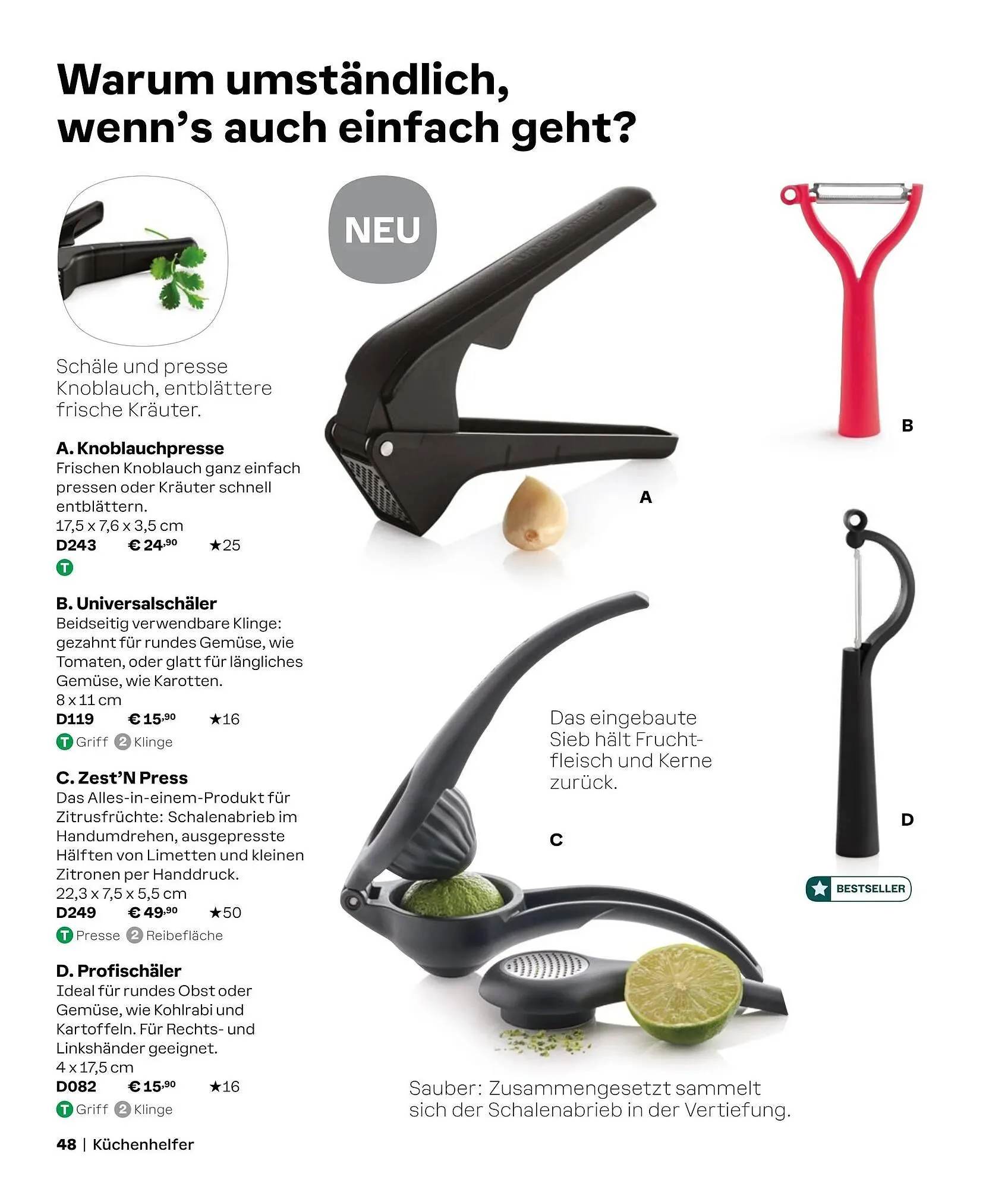 Tupperware Prospekt von 2. September bis 1. März 2025 - Prospekt seite 48