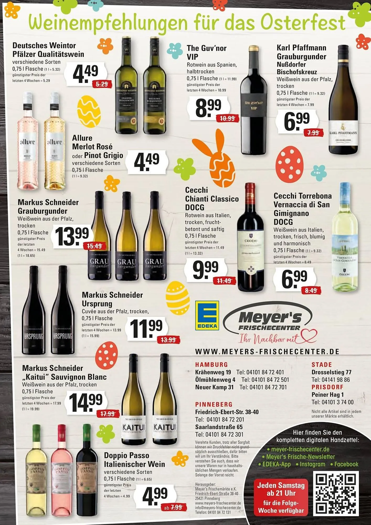 Meyer's Frischemarkt Prospekt von 14. April bis 19. April 2025 - Prospekt seite 16