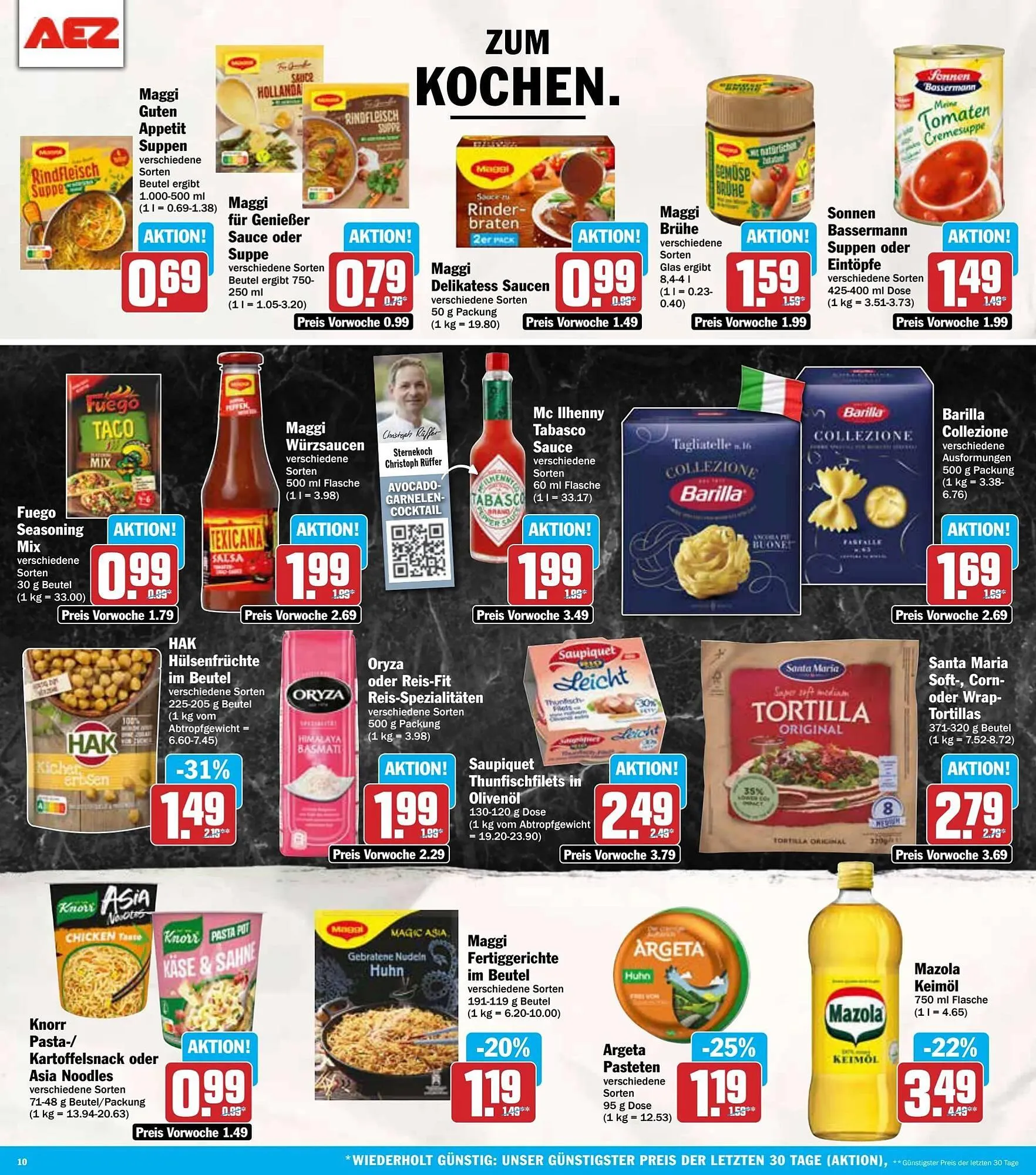 AEZ Prospekt von 30. Juni bis 5. Juli 2025 - Prospekt seite 10