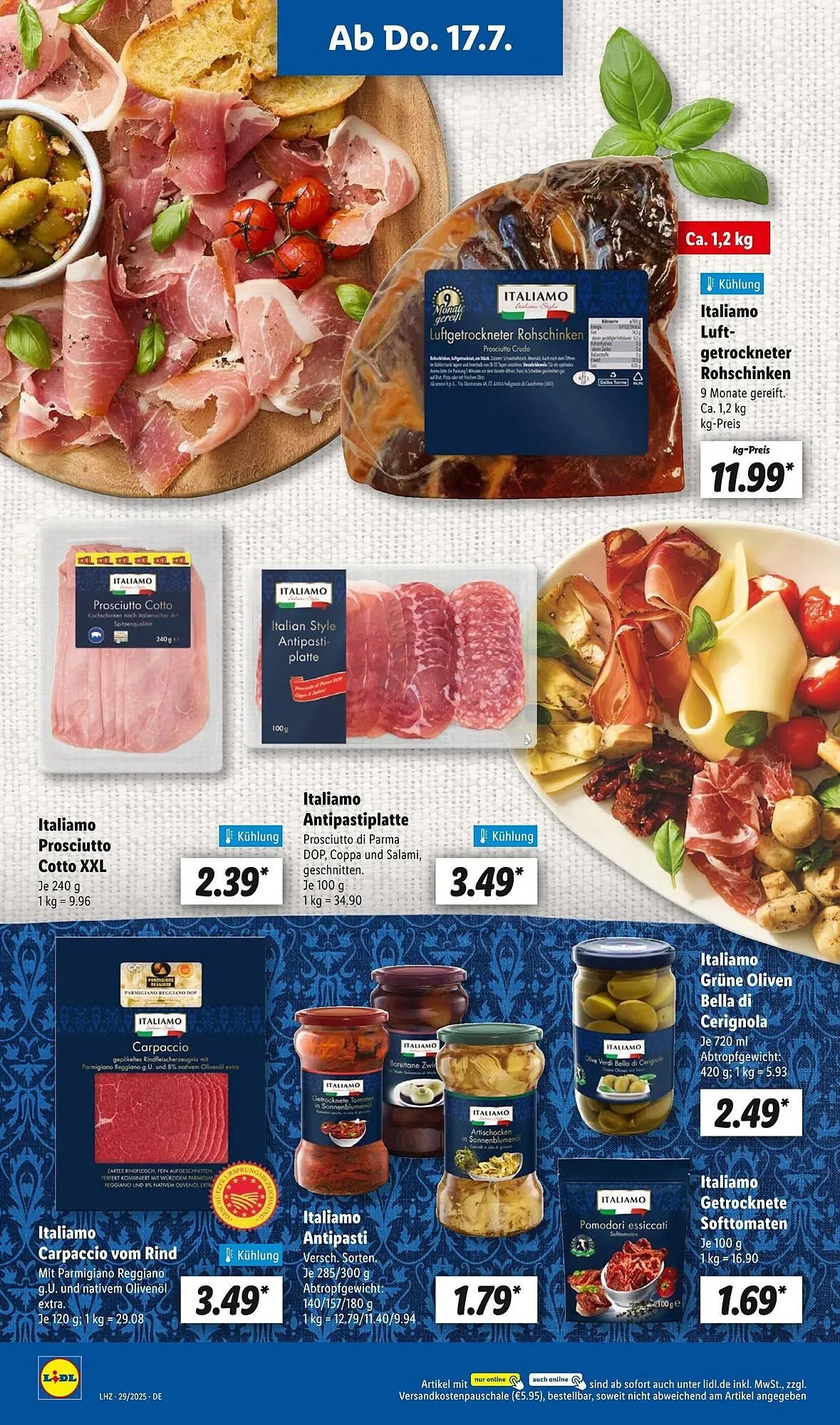 Lidl Prospekt von 14. Juli bis 19. Juli 2025 - Prospekt seite 50