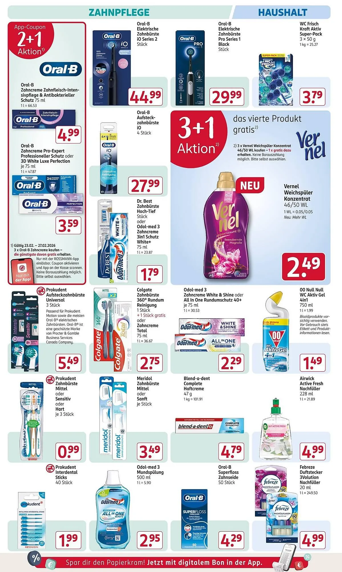 Rossmann Prospekt von 23. Februar bis 27. Februar 2026 - Prospekt seite 14