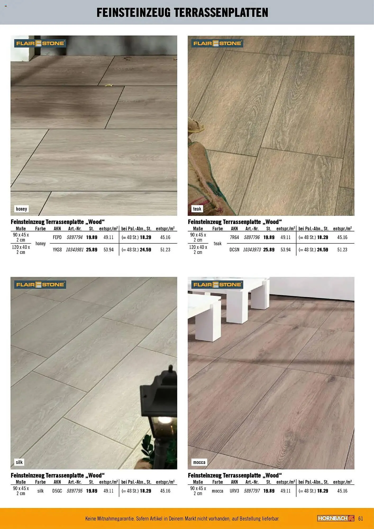 Hornbach Prospekt von 12. Februar bis 31. Dezember 2026 - Prospekt seite 61