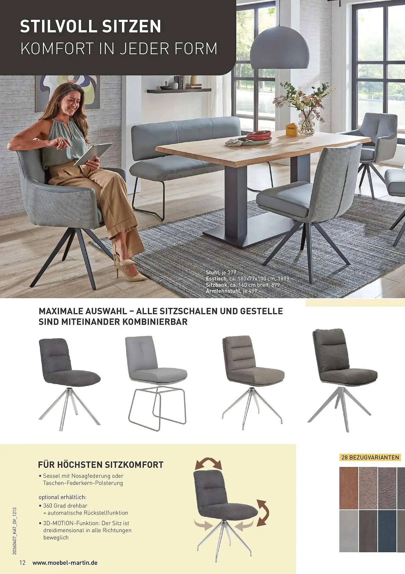 Möbel Martin Prospekt von 6. April bis 31. Mai 2026 - Prospekt seite 12