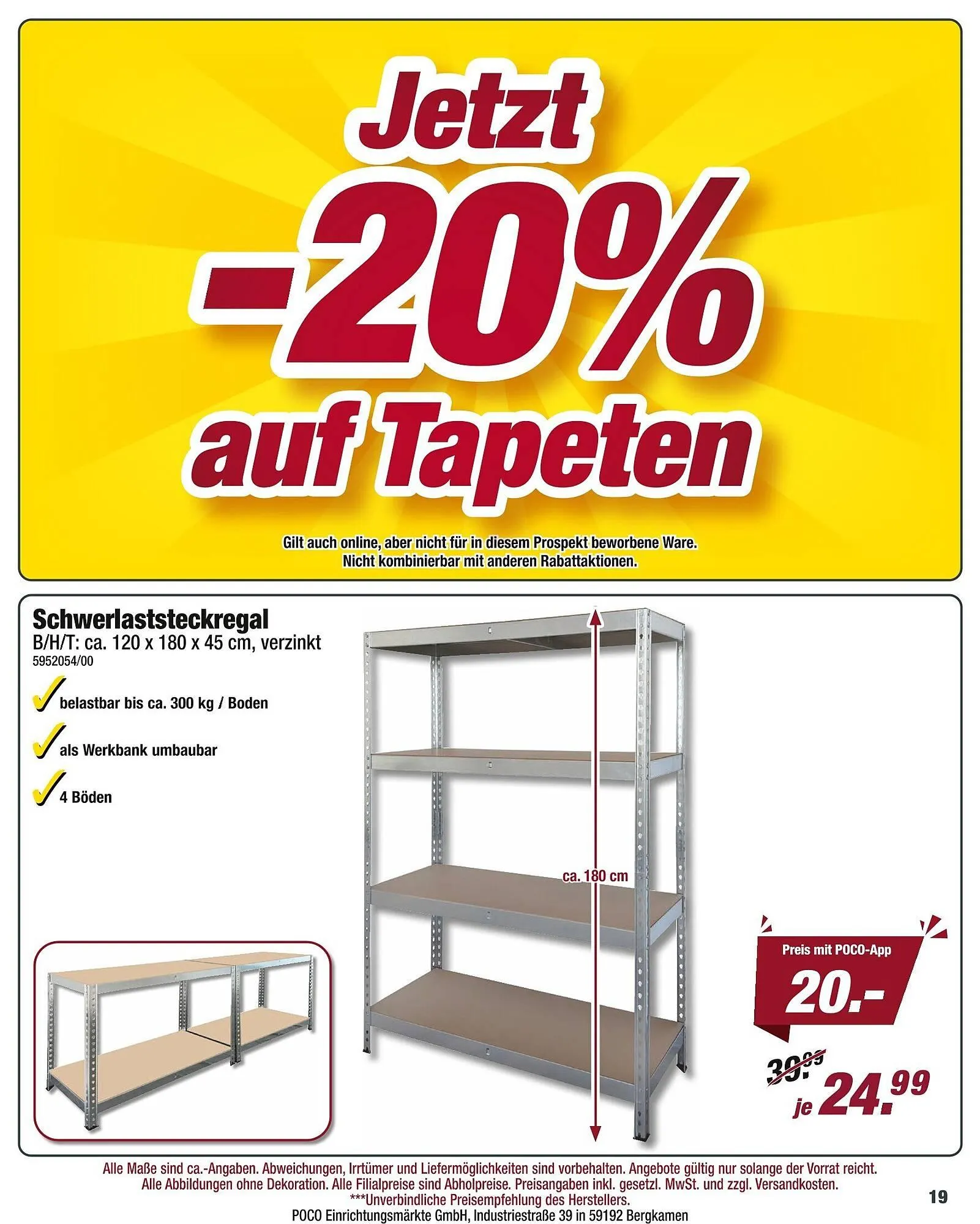 Poco Prospekt von 19. Juli bis 25. Juli 2025 - Prospekt seite 19