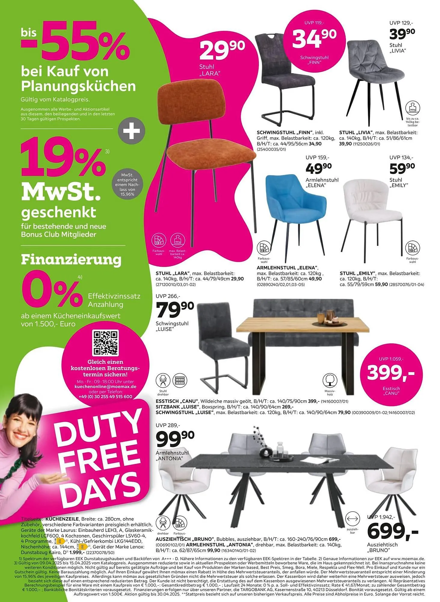 Mömax Prospekt von 7. April bis 16. April 2025 - Prospekt seite 2