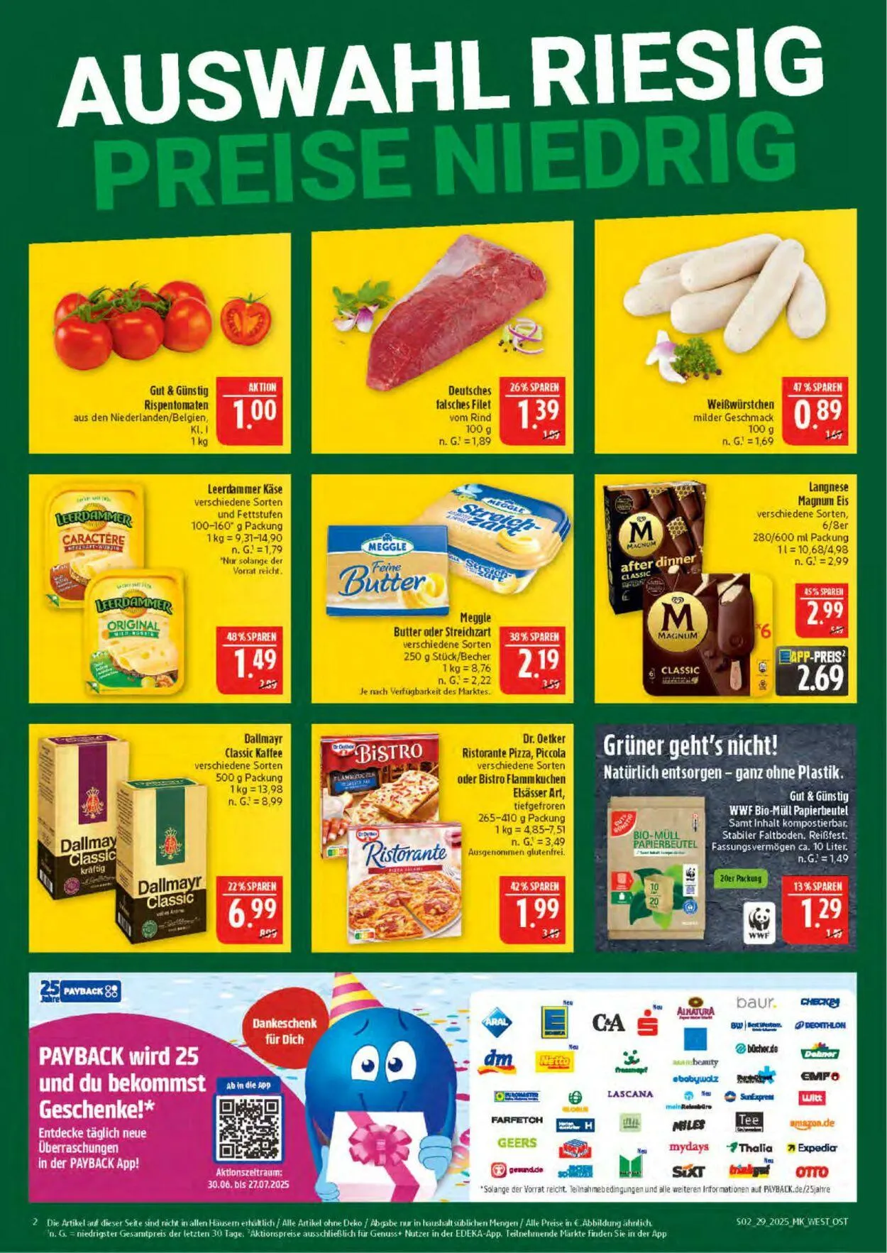 Marktkauf - Döbeln Aktueller Prospekt von 14. Juli bis 19. Juli 2025 - Prospekt seite 2