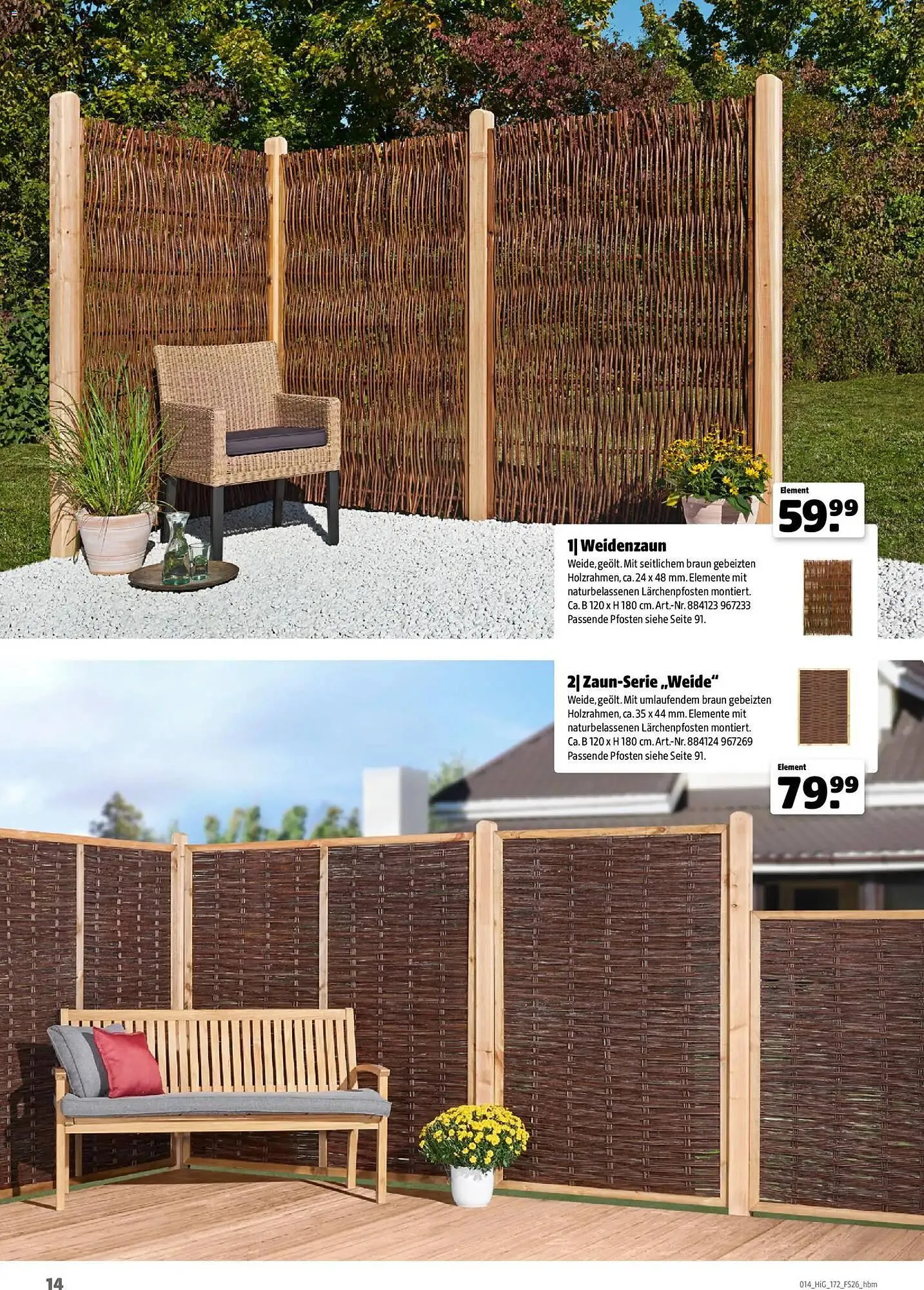 Hagebau Prospekt von 2. März bis 31. Dezember 2026 - Prospekt seite 14