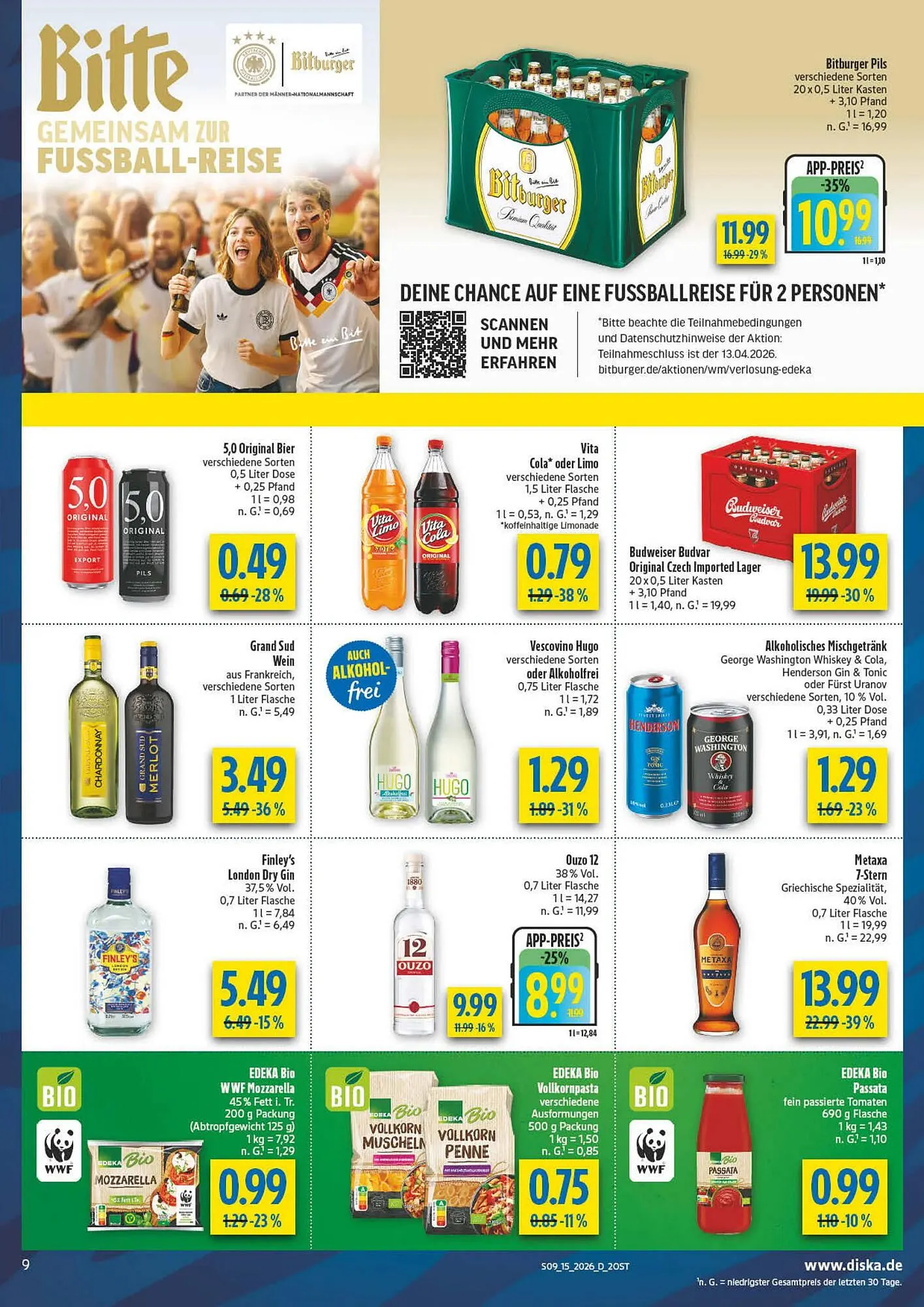 Diska Prospekt von 7. April bis 11. April 2026 - Prospekt seite 9