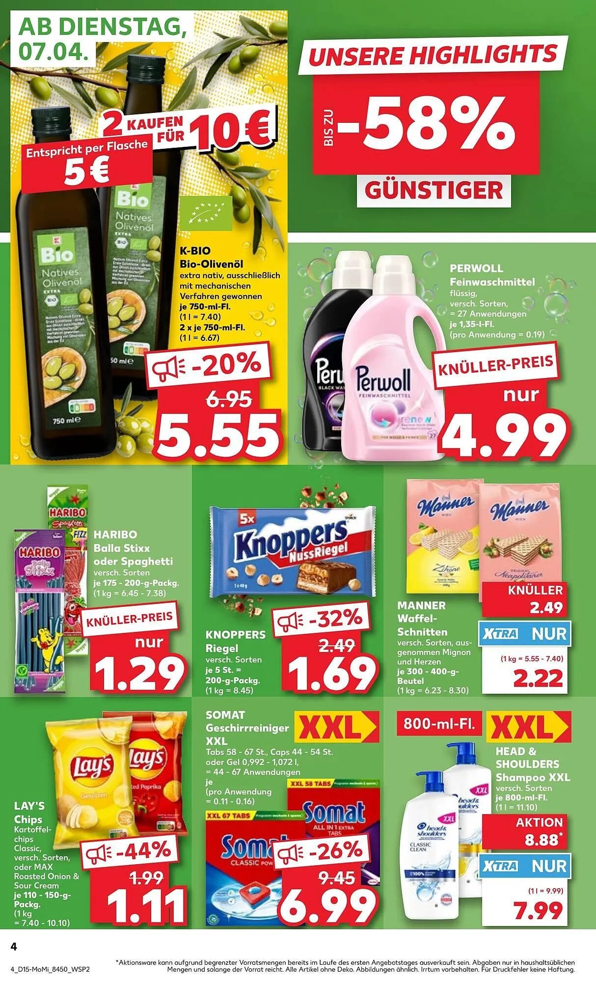 Kaufland Prospekt von 7. April bis 9. April 2026 - Prospekt seite 4