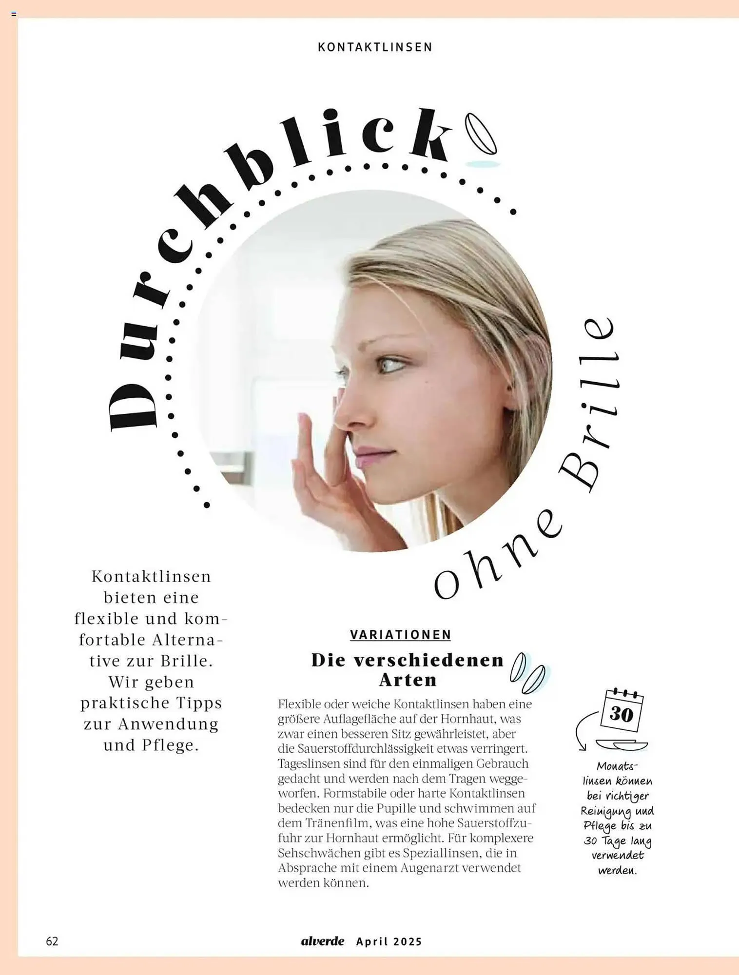 dm drogerie Prospekt von 1. April bis 30. April 2025 - Prospekt seite 62