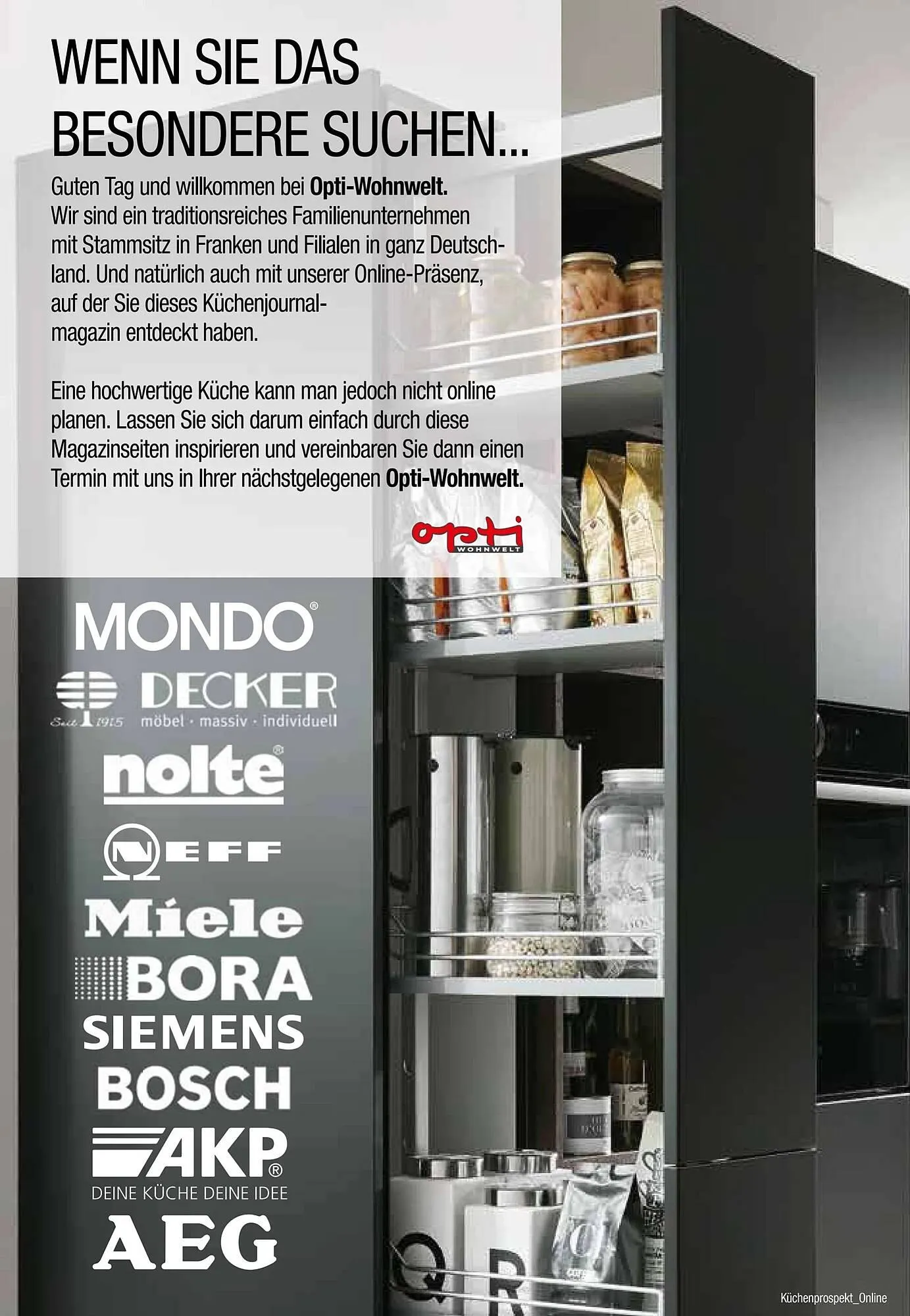 Opti Wohnwelt Prospekt von 5. Mai bis 31. Mai 2025 - Prospekt seite 3