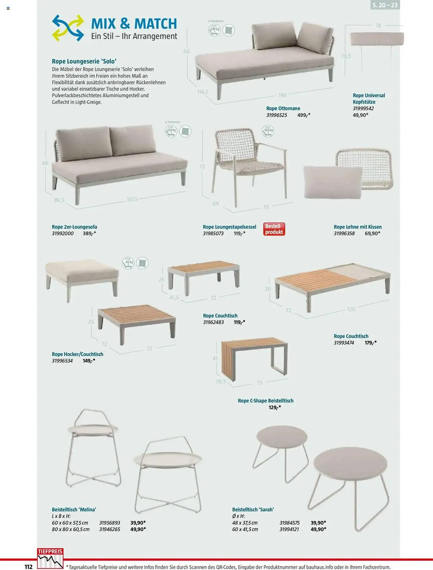 Bauhaus Prospekt von 10. Februar bis 30. Juni 2025 - Prospekt seite 112