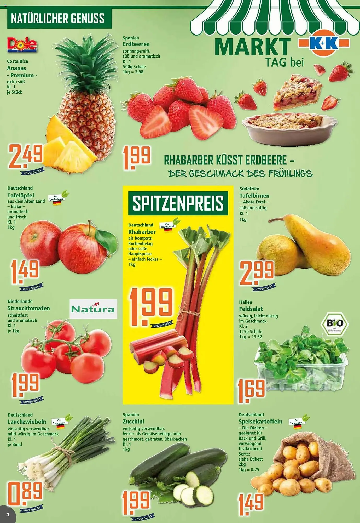 Klaas und Kock Prospekt von 11. Mai bis 16. Mai 2026 - Prospekt seite 4