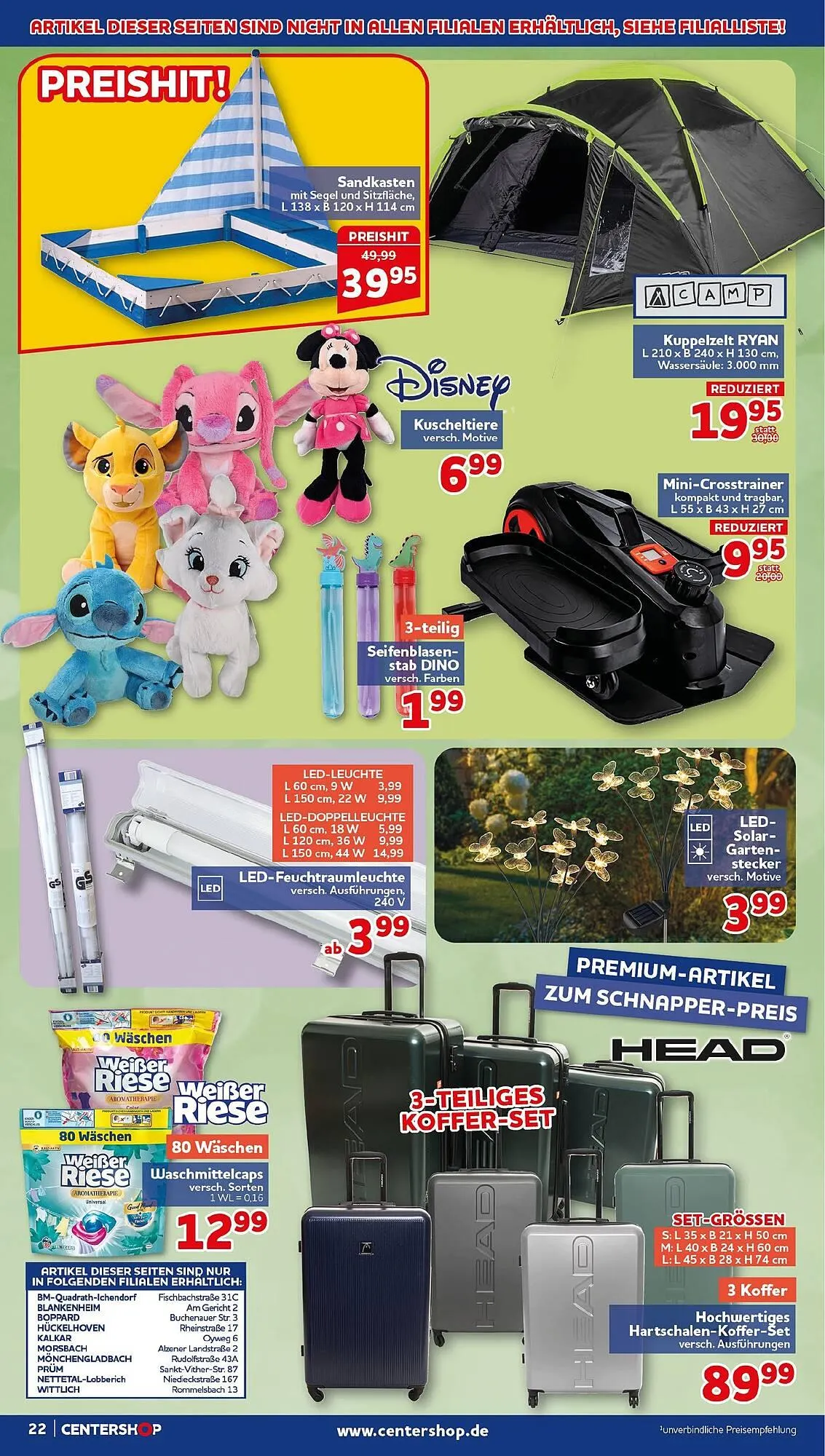 CENTERSHOP Prospekt von 4. Mai bis 9. Mai 2026 - Prospekt seite 22