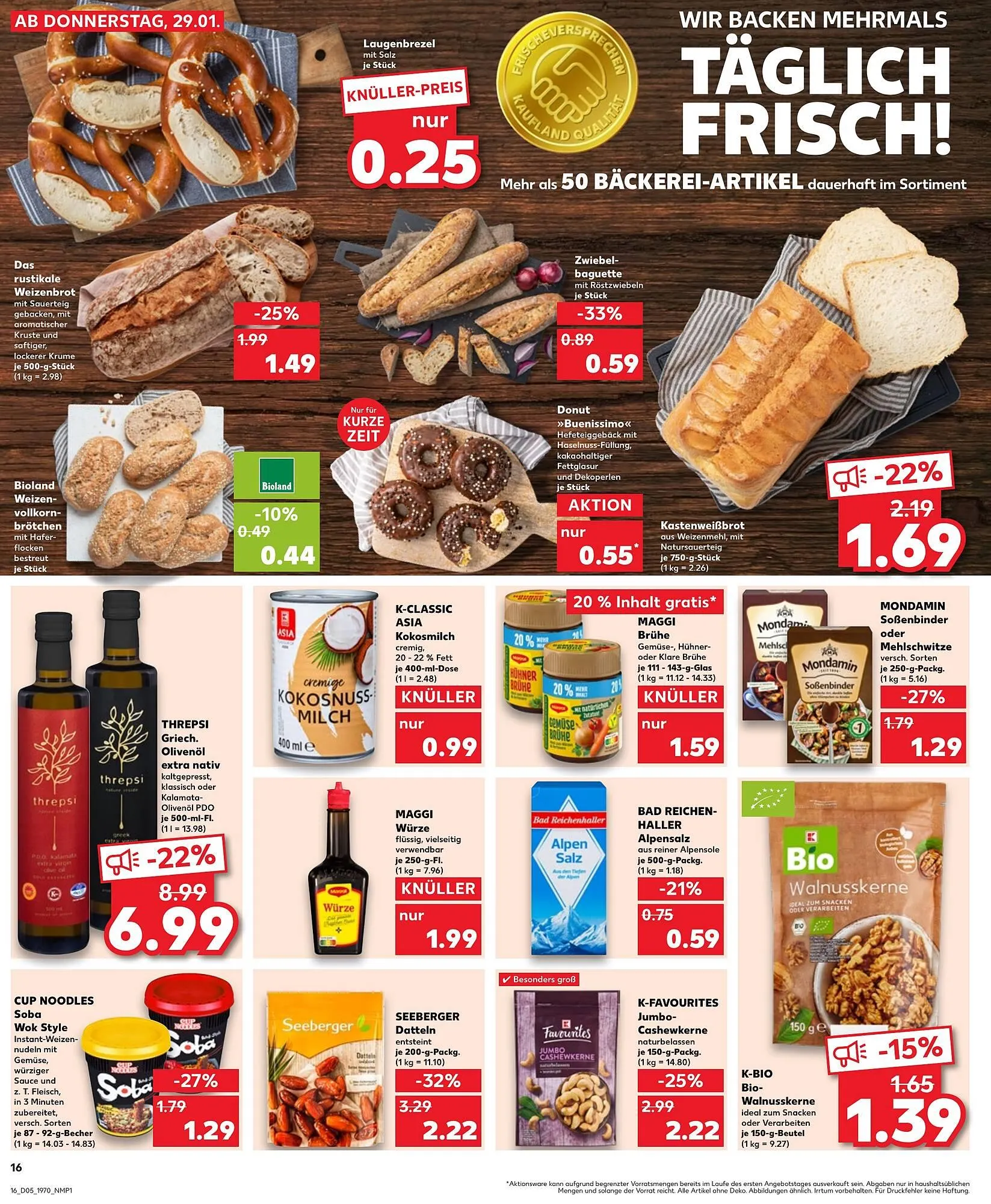 Kaufland Prospekt von 29. Januar bis 4. Februar 2026 - Prospekt seite 16