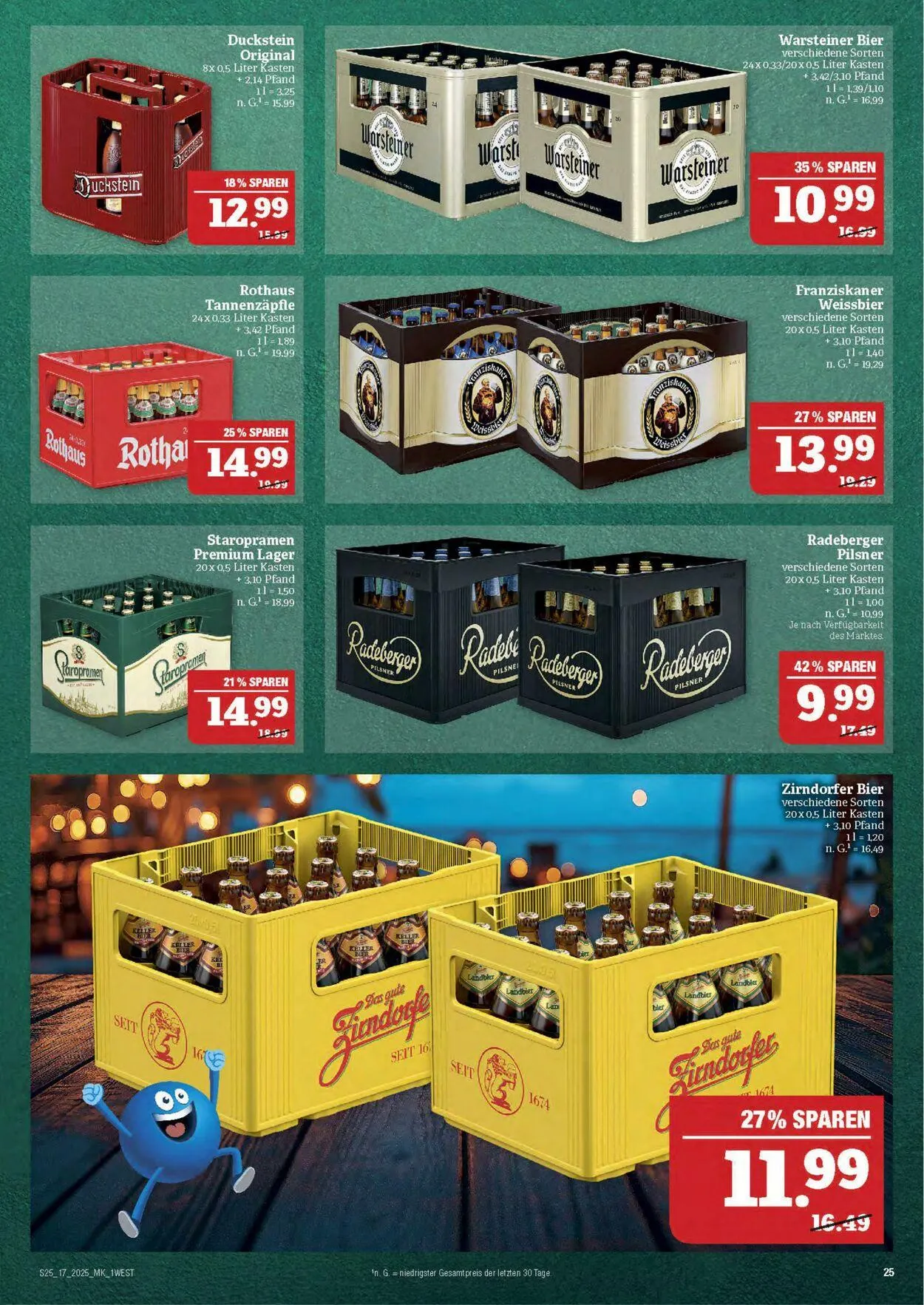 Marktkauf - Nürnberg-Thon Aktueller Prospekt von 22. April bis 26. April 2025 - Prospekt seite 25