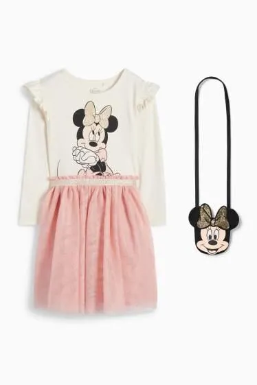 Minnie Mouse - set - dress and bag - 2 piece