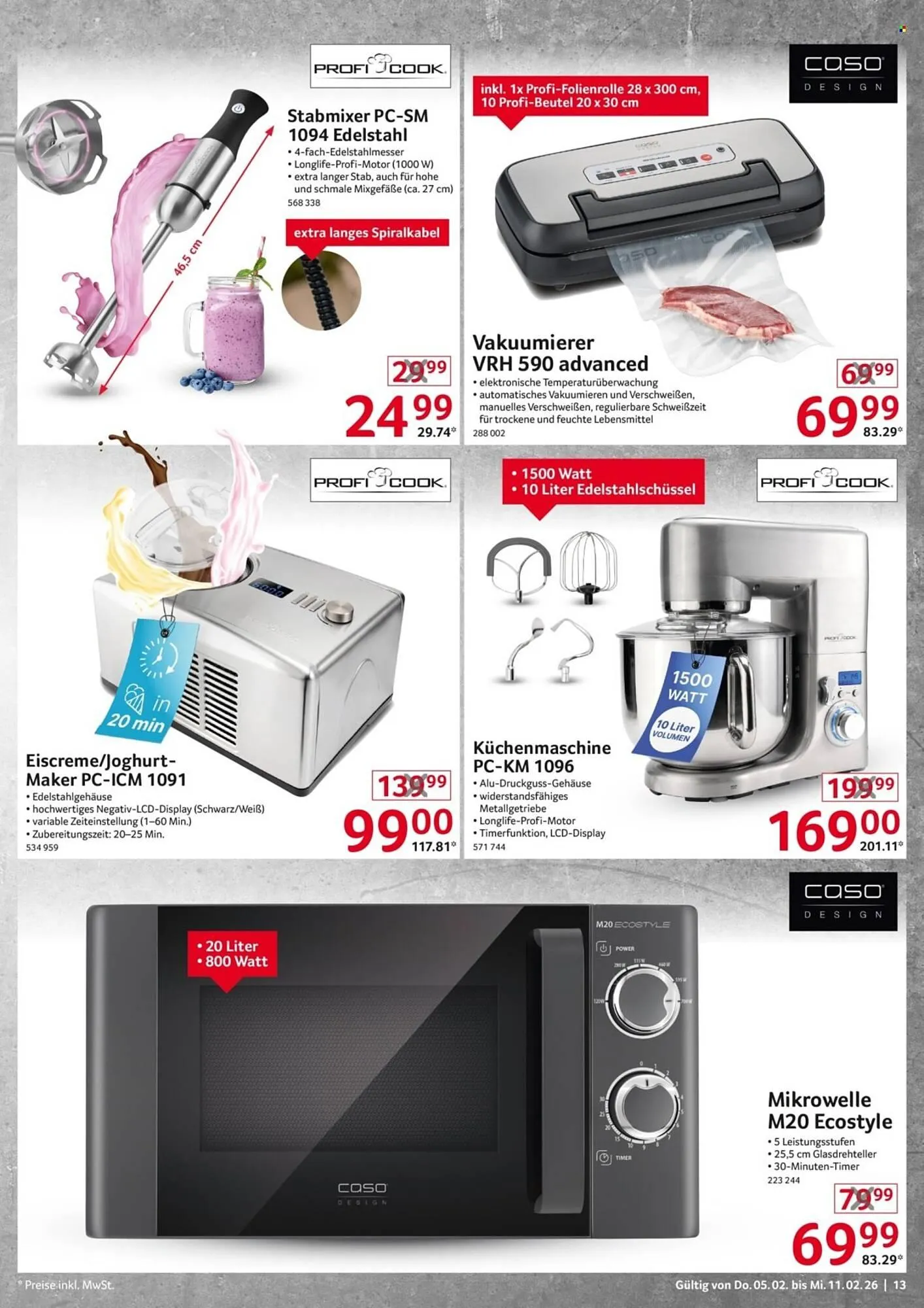 Selgros Prospekt von 5. Februar bis 11. Februar 2026 - Prospekt seite 13