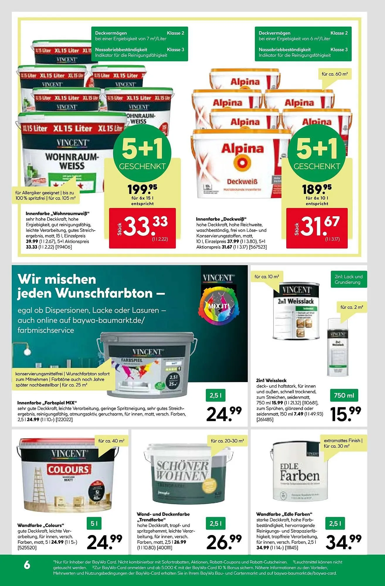 BayWa Prospekt von 13. Oktober bis 19. Oktober 2025 - Prospekt seite 6