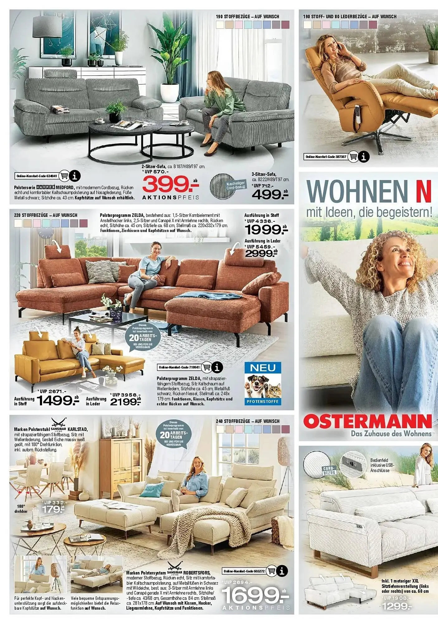 Ostermann Prospekt von 1. Mai bis 22. Mai 2026 - Prospekt seite 1