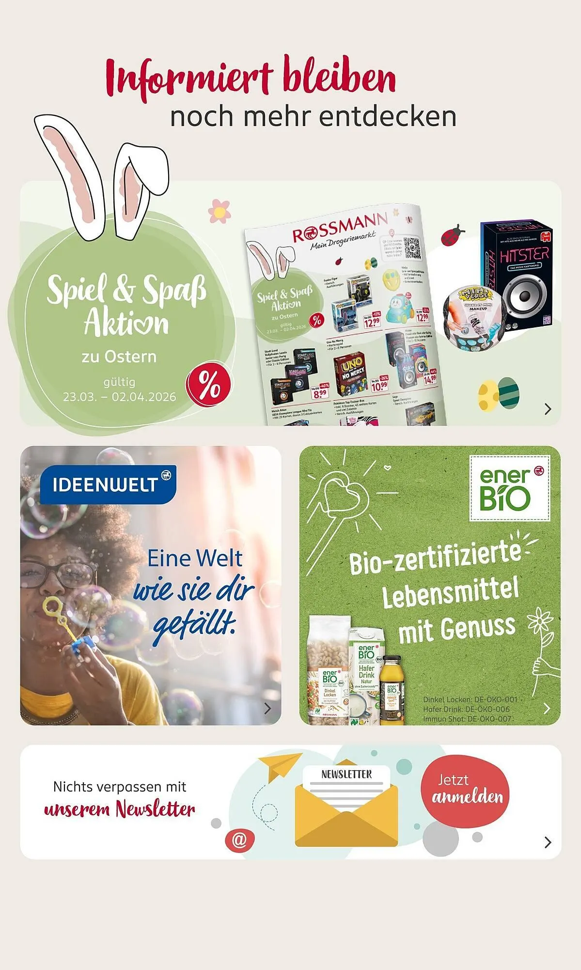 Rossmann Prospekt von 30. März bis 2. April 2026 - Prospekt seite 29