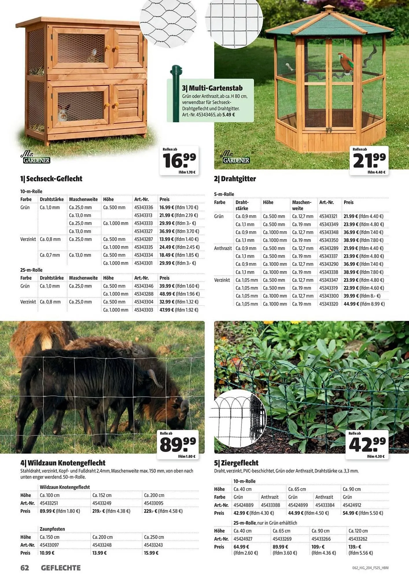 Hagebau Prospekt von 19. September bis 31. Dezember 2025 - Prospekt seite 62