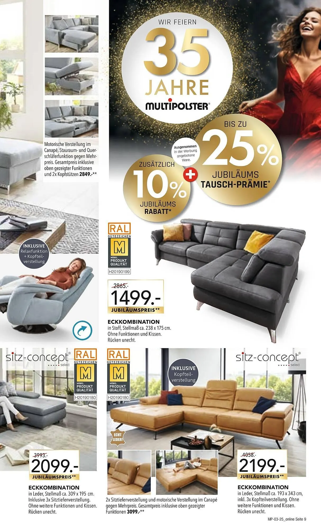 Multipolster Prospekt von 15. Januar bis 31. Januar 2025 - Prospekt seite 9