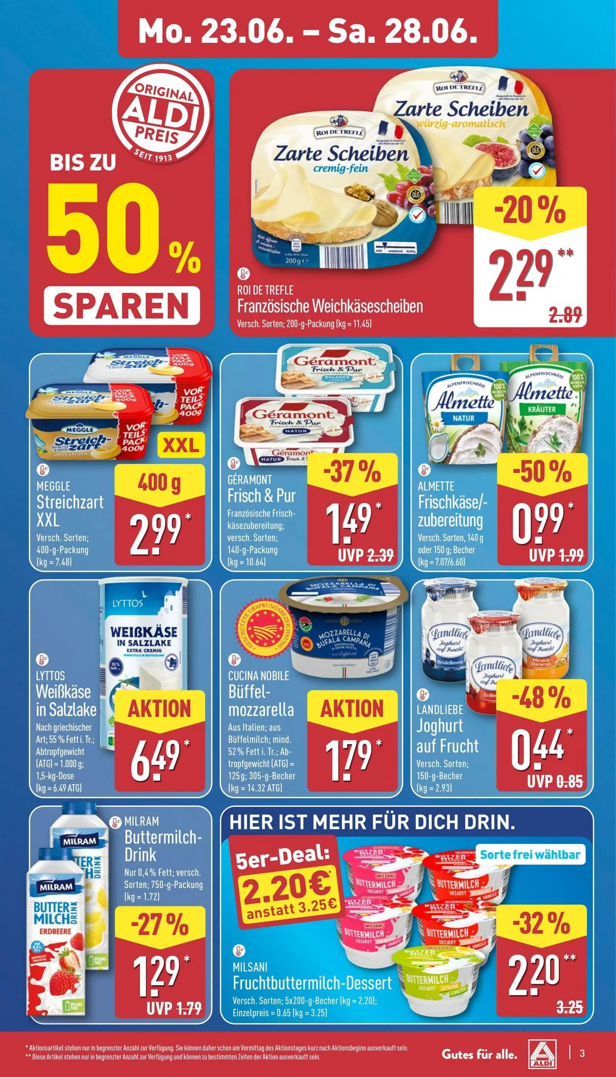 Aldi-Nord von 23. Juni bis 28. Juni 2025 - Prospekt seite 7