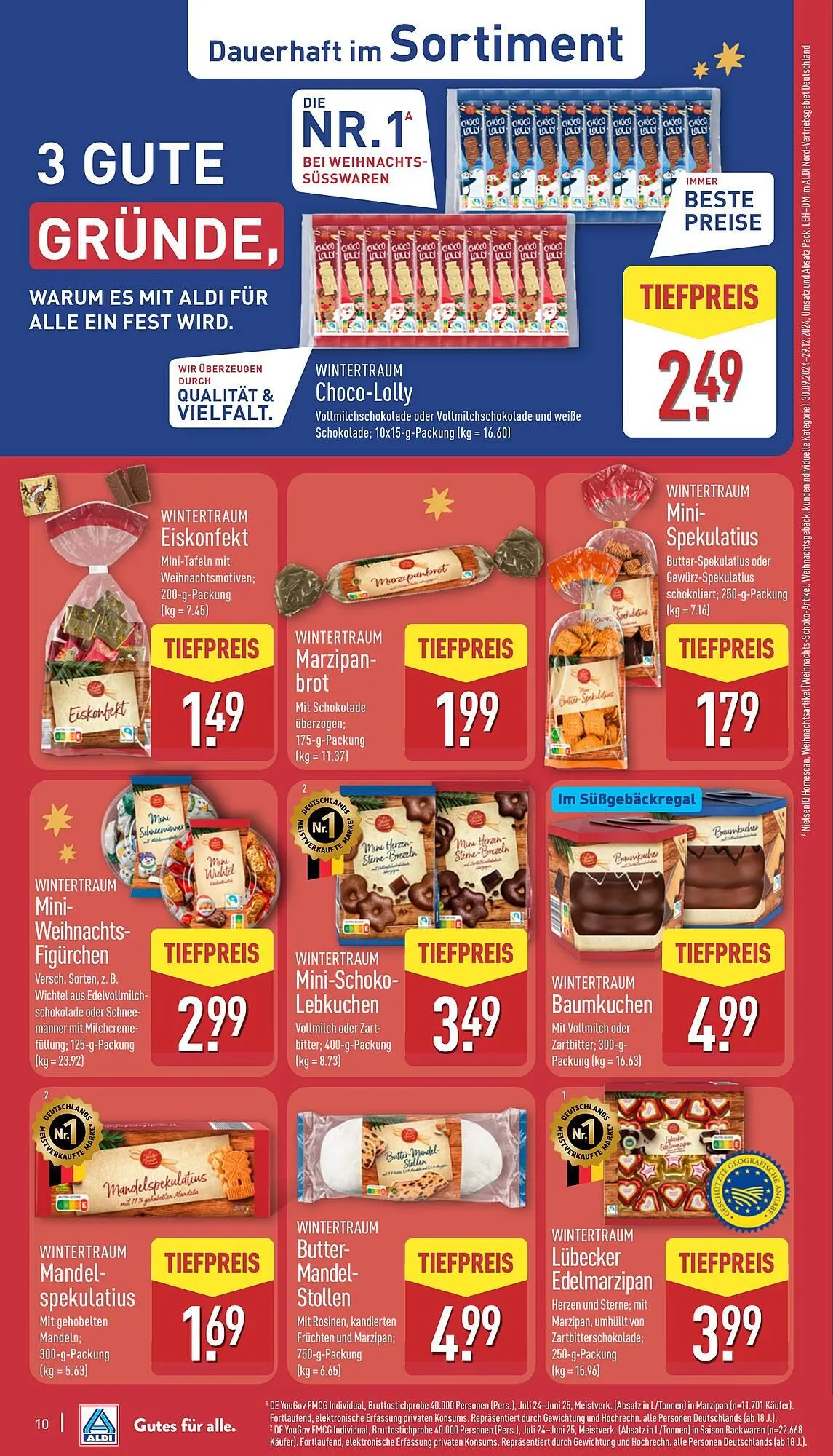 Aldi Nord Prospekt von 8. Dezember bis 13. Dezember 2025 - Prospekt seite 10