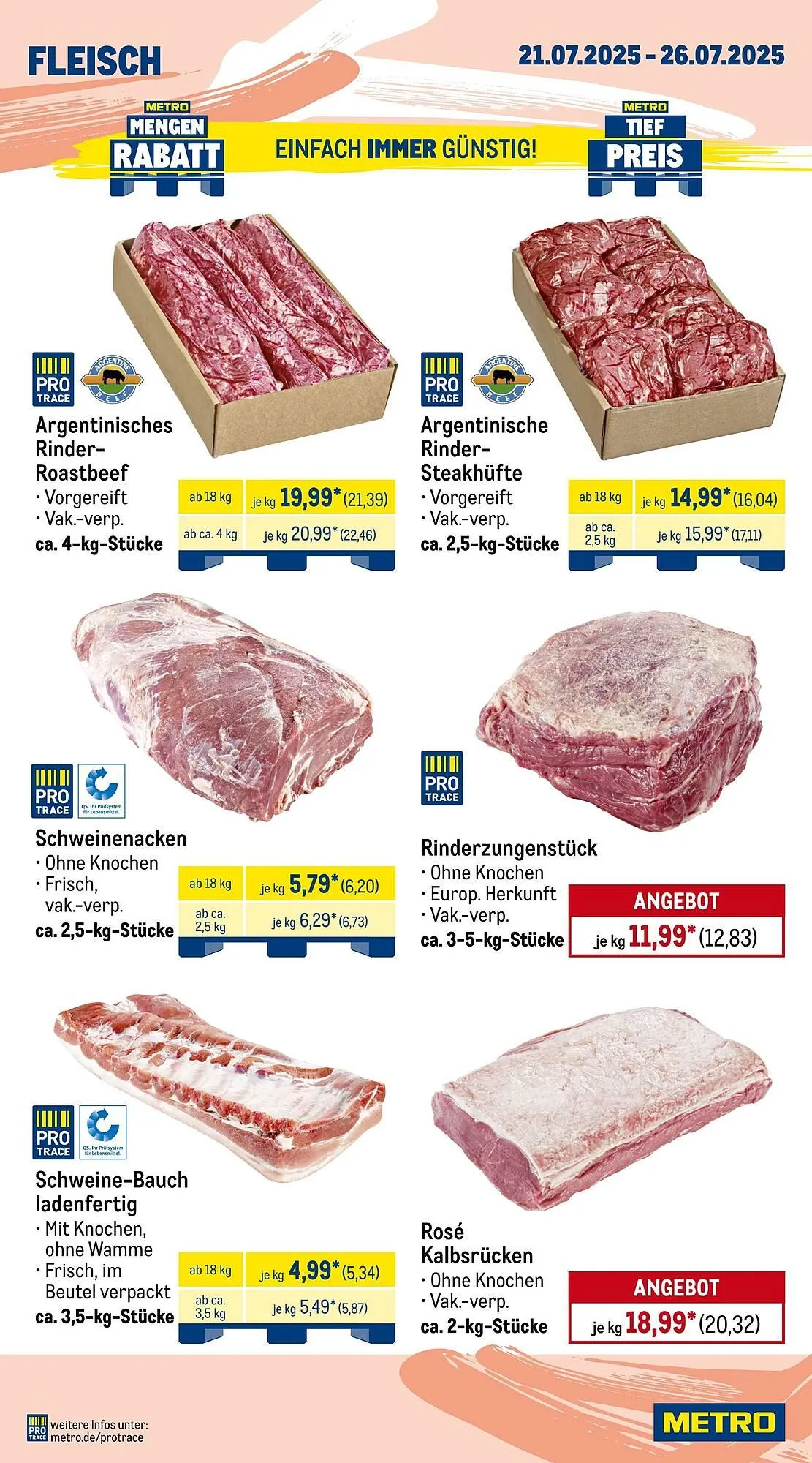 METRO Prospekt von 21. Juli bis 27. Juli 2025 - Prospekt seite 2