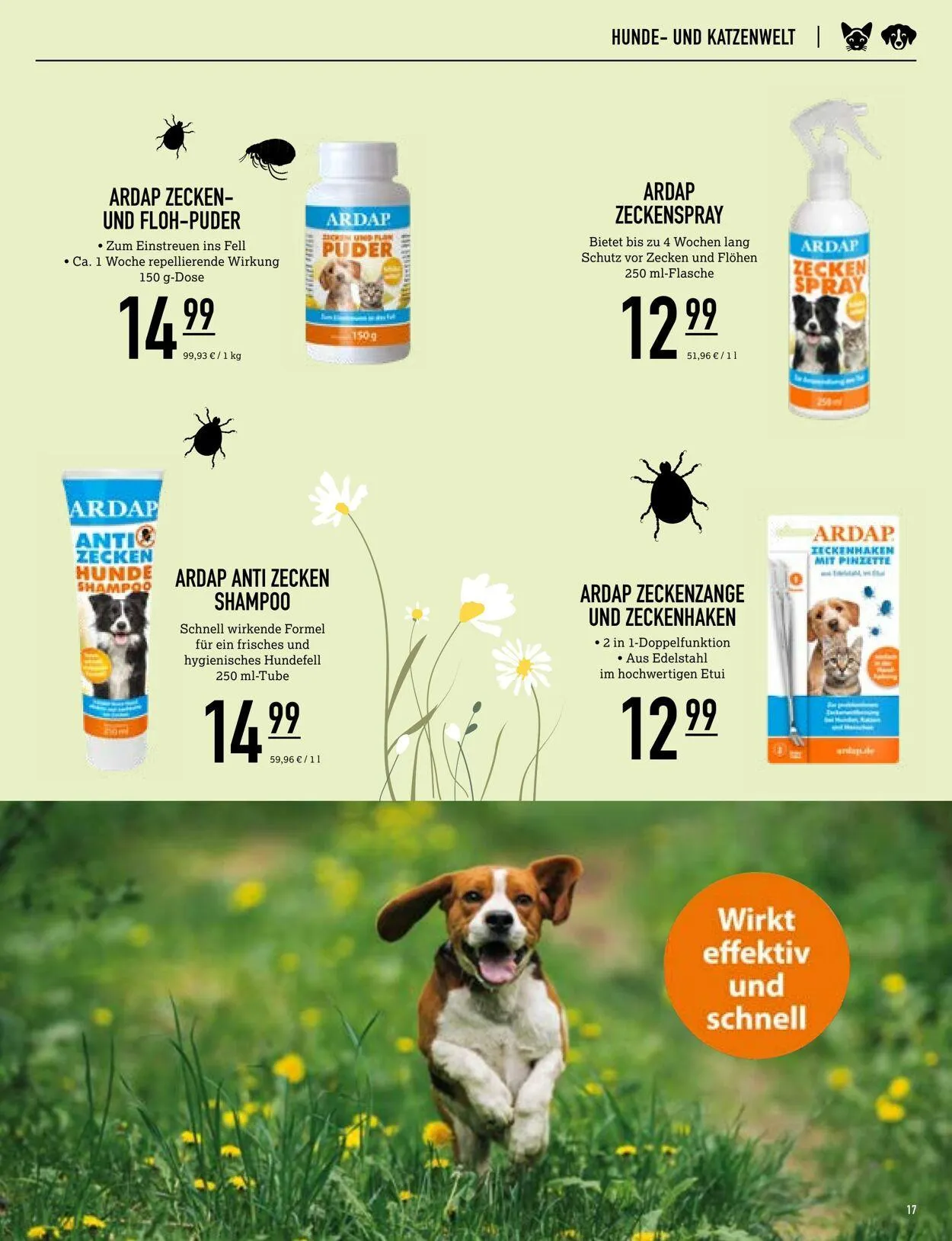 Kölle Zoo Aktueller Prospekt von 30. April bis 14. Mai 2025 - Prospekt seite 17