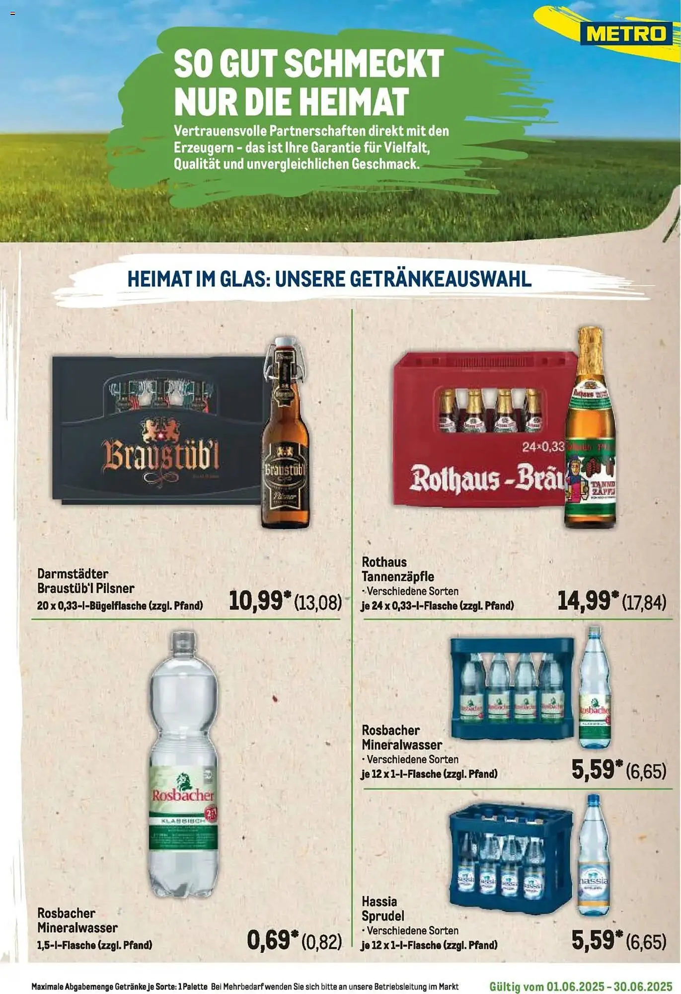 METRO Prospekt von 1. Juni bis 30. Juni 2025 - Prospekt seite 293