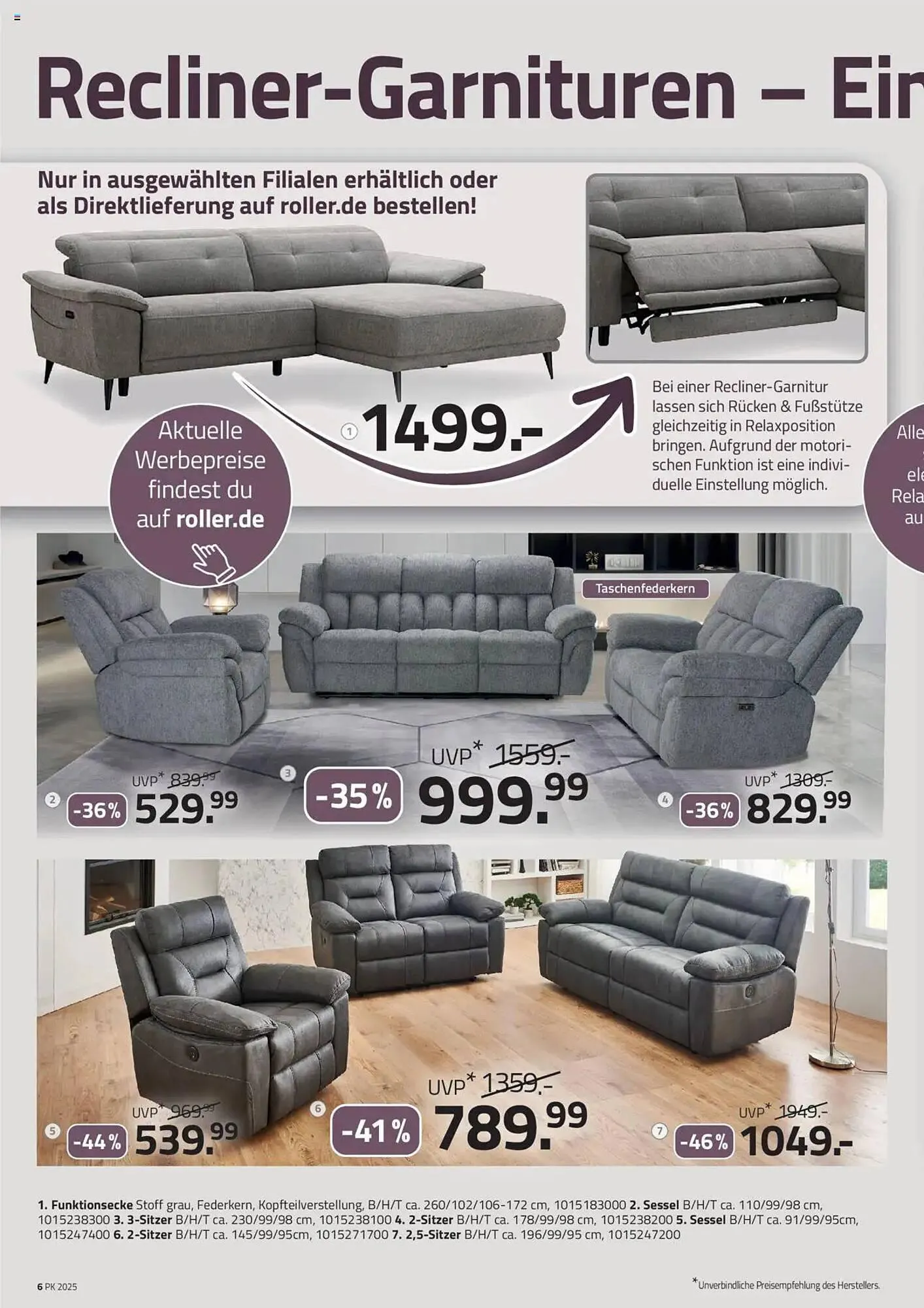 ROLLER Prospekt von 28. September bis 31. Dezember 2025 - Prospekt seite 6
