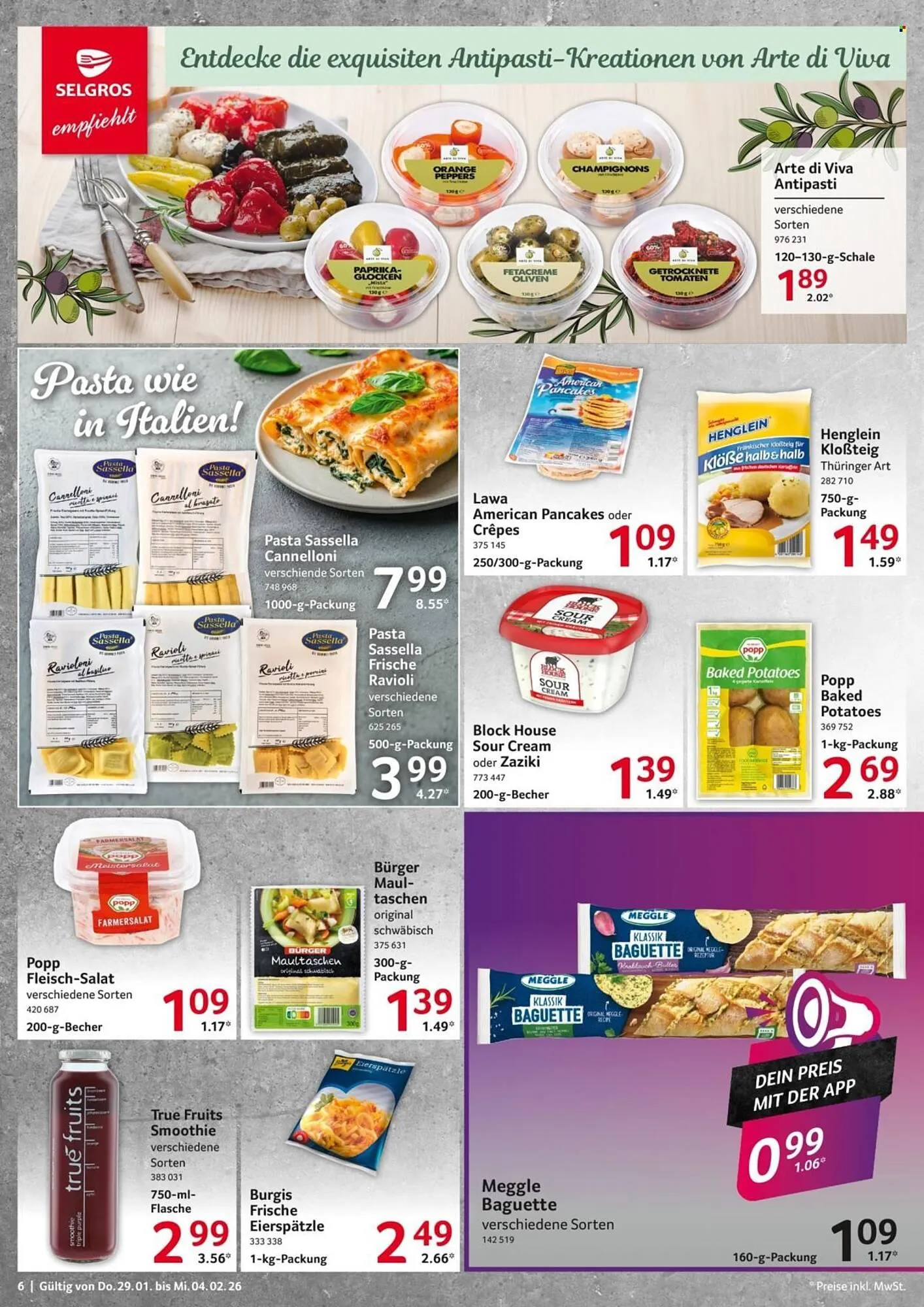 Selgros Prospekt von 29. Januar bis 4. Februar 2026 - Prospekt seite 6