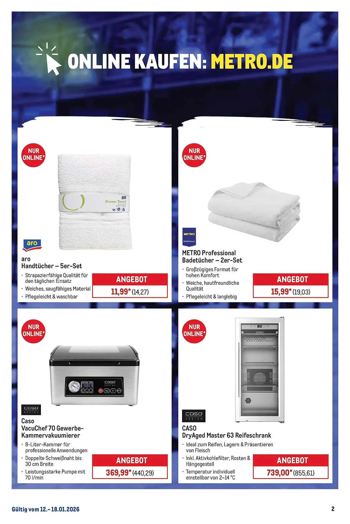 METRO Prospekt von 11. Januar bis 17. Januar 2026 - Prospekt seite 2