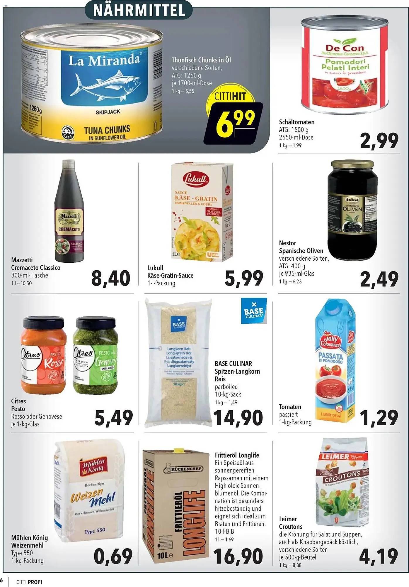 CITTI Markt Prospekt von 25. Februar bis 10. März 2026 - Prospekt seite 6