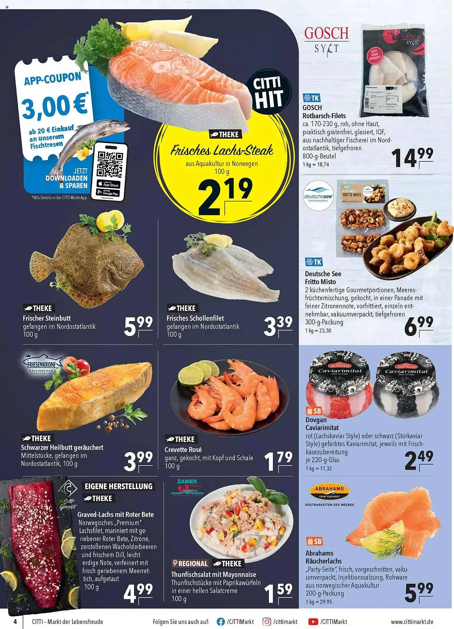 CITTI Markt Prospekt von 22. April bis 28. April 2026 - Prospekt seite 4