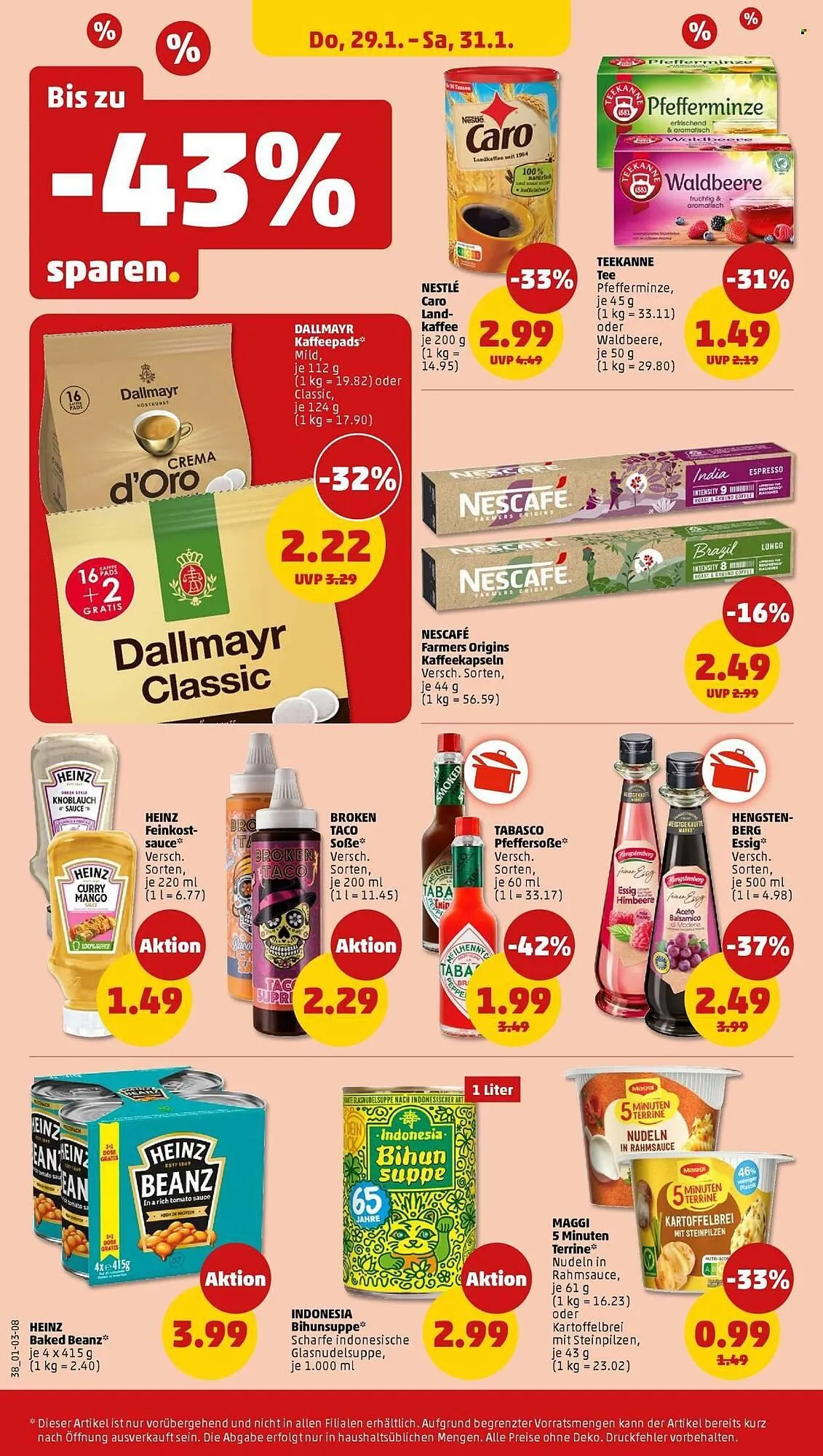 PENNY Prospekt von 26. Januar bis 31. Januar 2026 - Prospekt seite 40